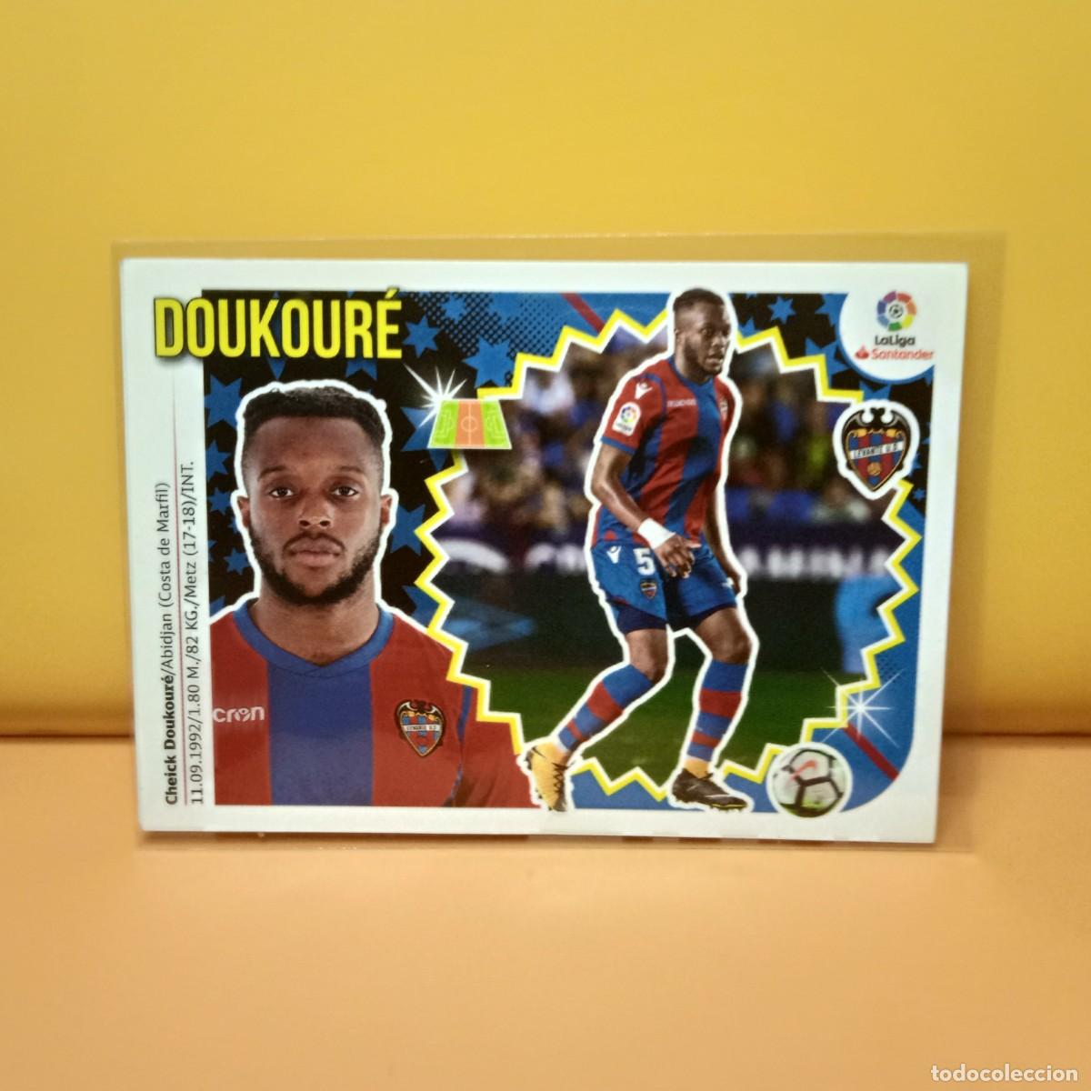 Cromos de f&uacute;tbol: EDICIONES ESTE 2018 2019 18 19 LEVANTE U.D DOUKOURE 12B 12 B