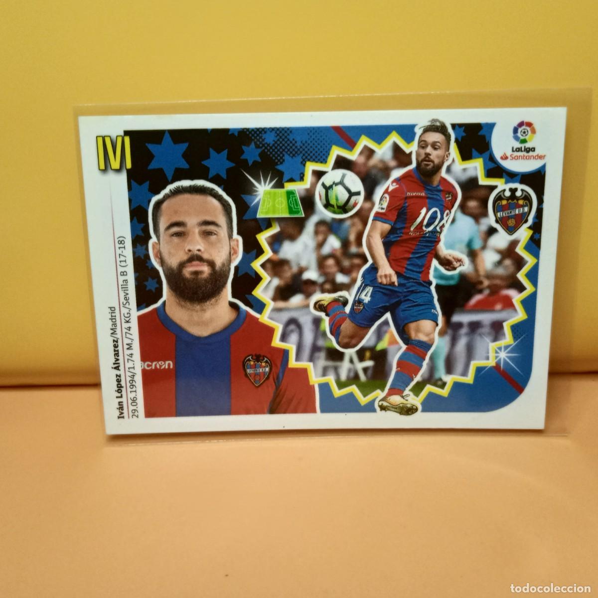 Cromos de f&uacute;tbol: EDICIONES ESTE 2018 2019 18 19 LEVANTE U.D IVI 14