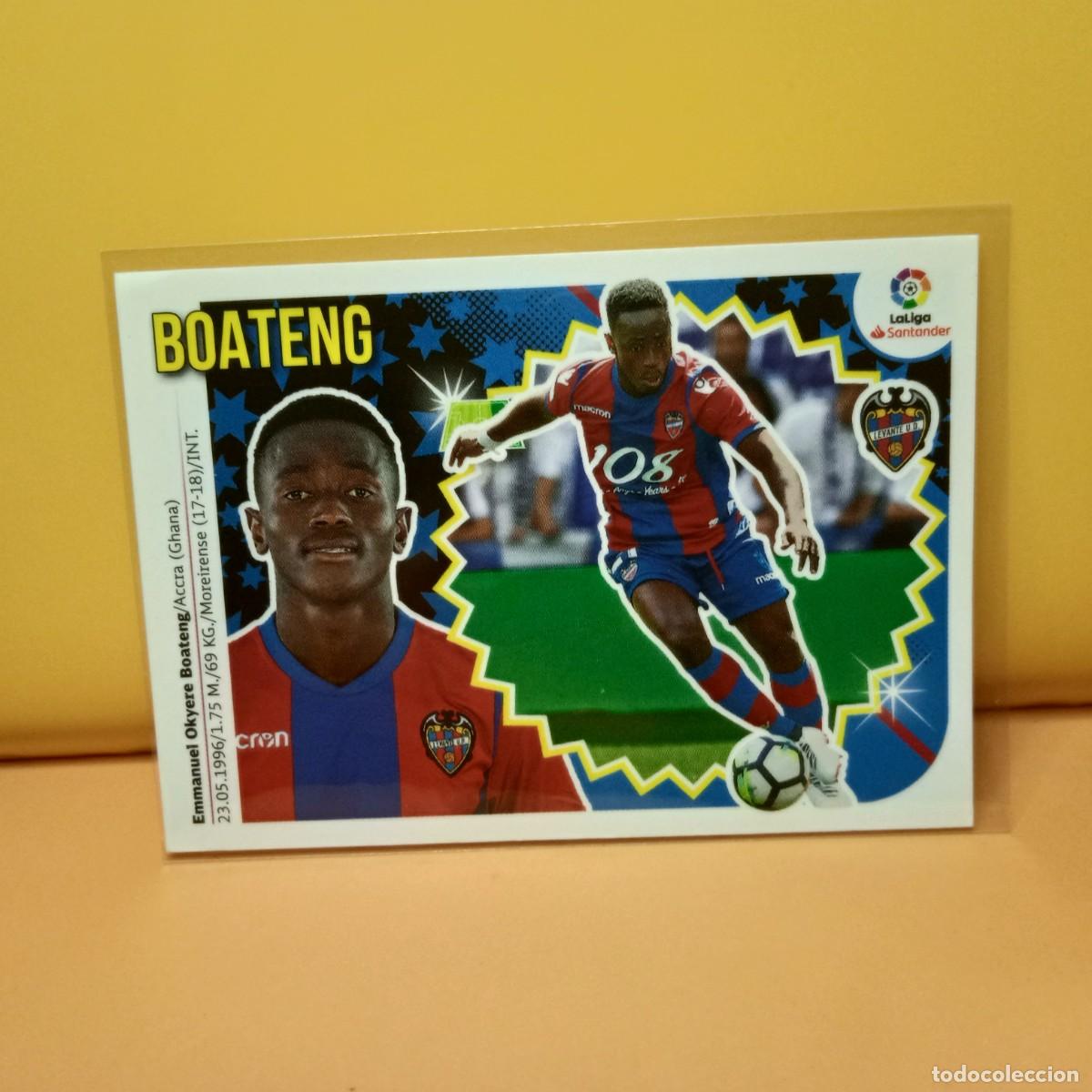 Cromos de f&uacute;tbol: EDICIONES ESTE 2018 2019 18 19 LEVANTE U.D BOATENG 15