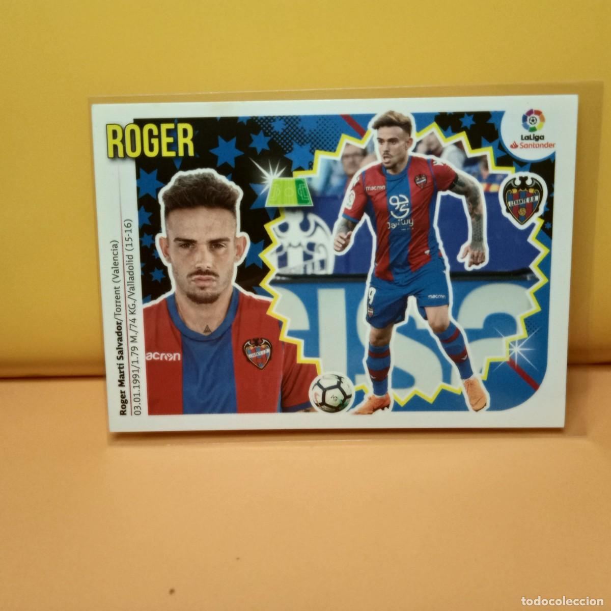 Cromos de f&uacute;tbol: EDICIONES ESTE 2018 2019 18 19 LEVANTE U.D ROGER 16
