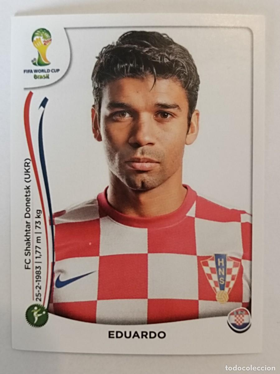 Cromos de f&uacute;tbol: #67 EDUARDO (CROACIA) MUNDIAL BRASIL 2014 PANINI