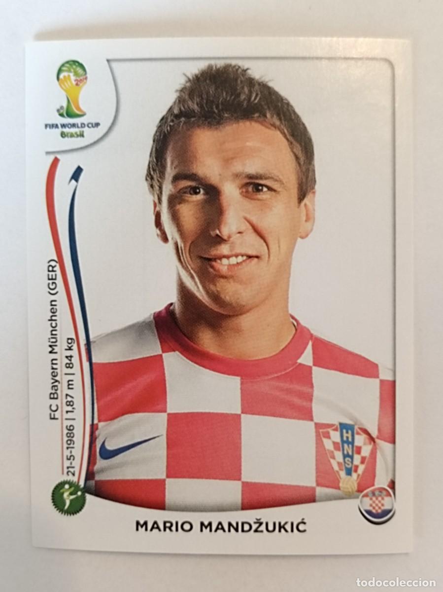 Cromos de f&uacute;tbol: #69 MANDZUKIC (CROACIA) MUNDIAL BRASIL 2014 PANINI