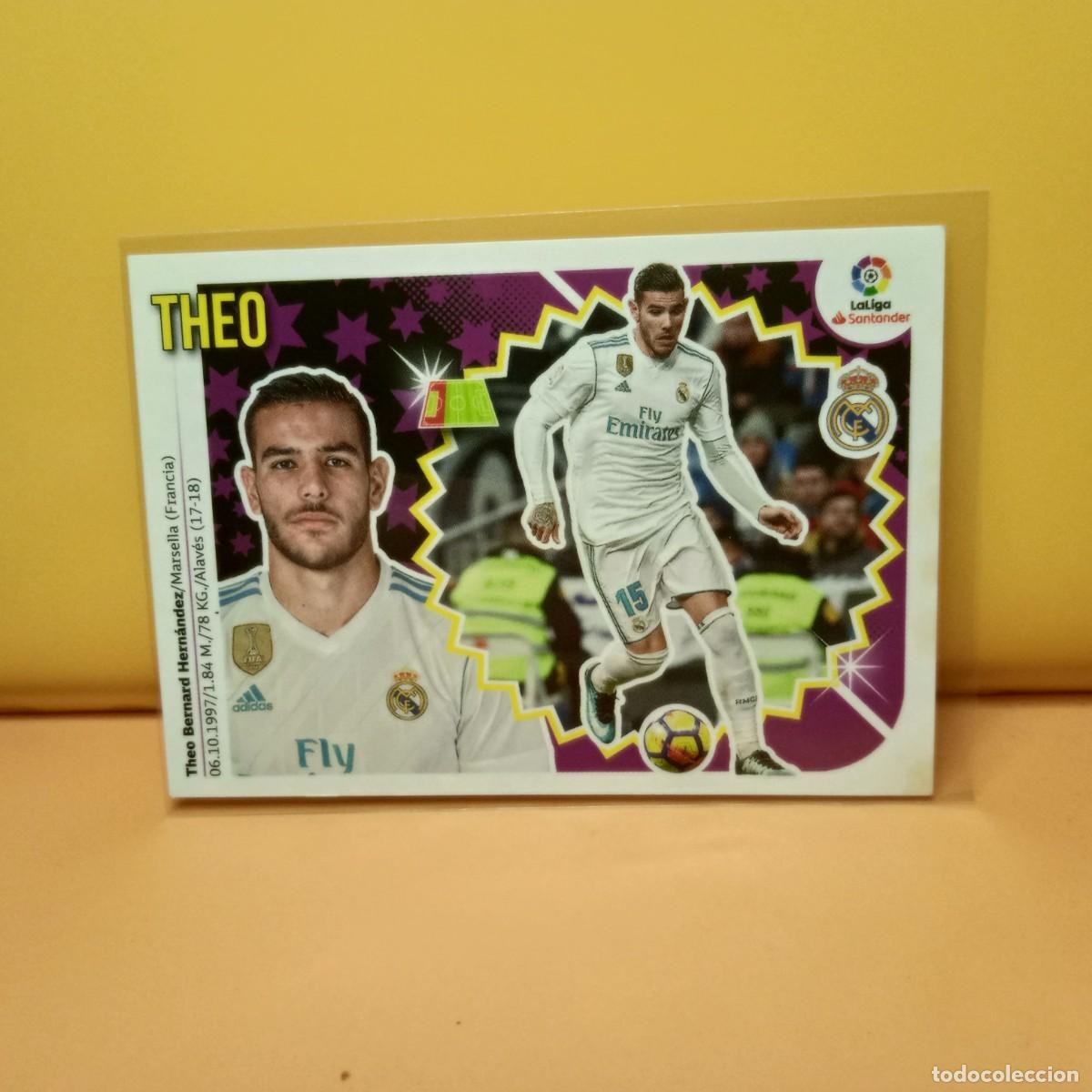 Cromos de Futebol: EDICIONES ESTE 2018 2019 18 19 REAL MADRID THEO 7B 7 B