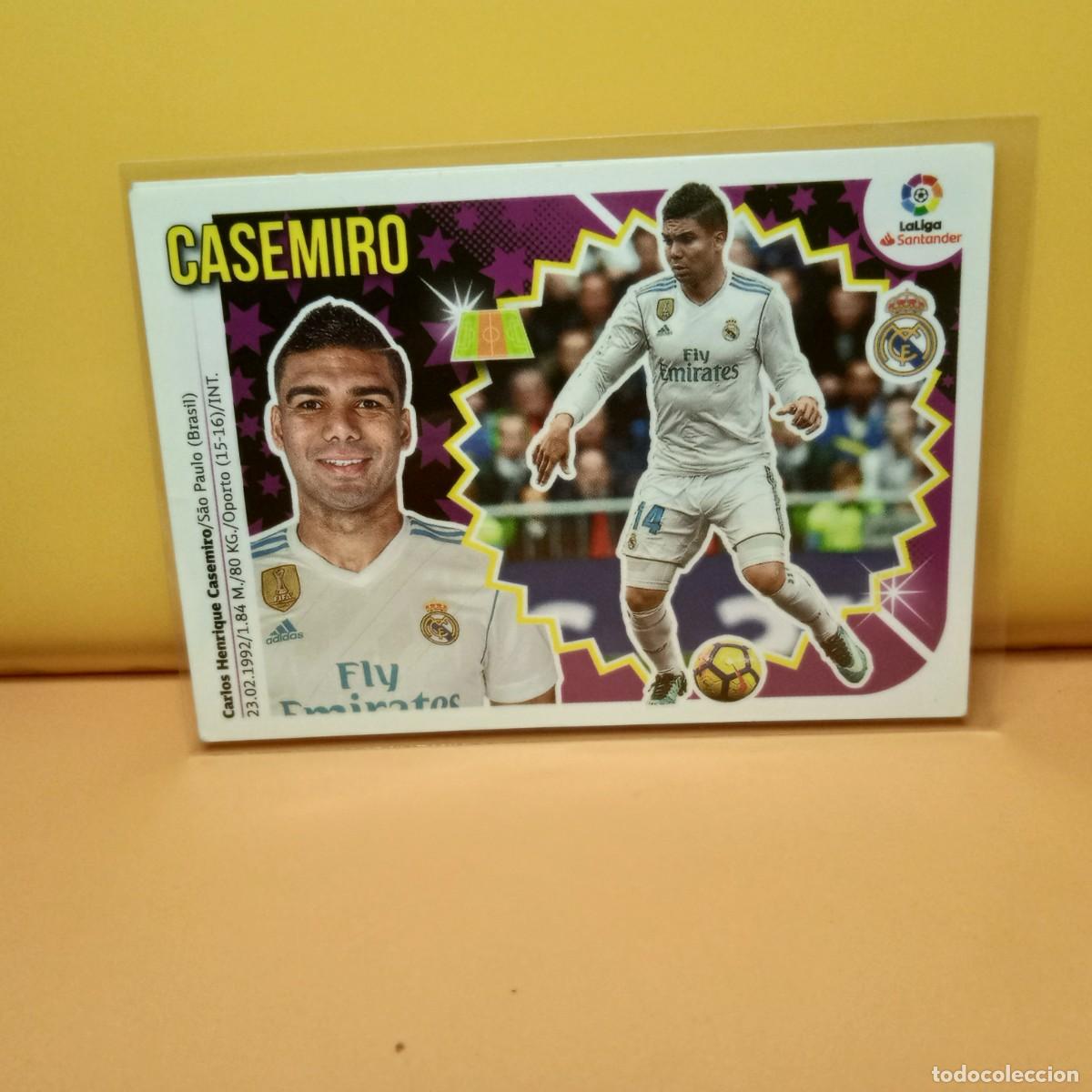 Cromos de Futebol: EDICIONES ESTE 2018 2019 18 19 REAL MADRID CASEMIRO 8
