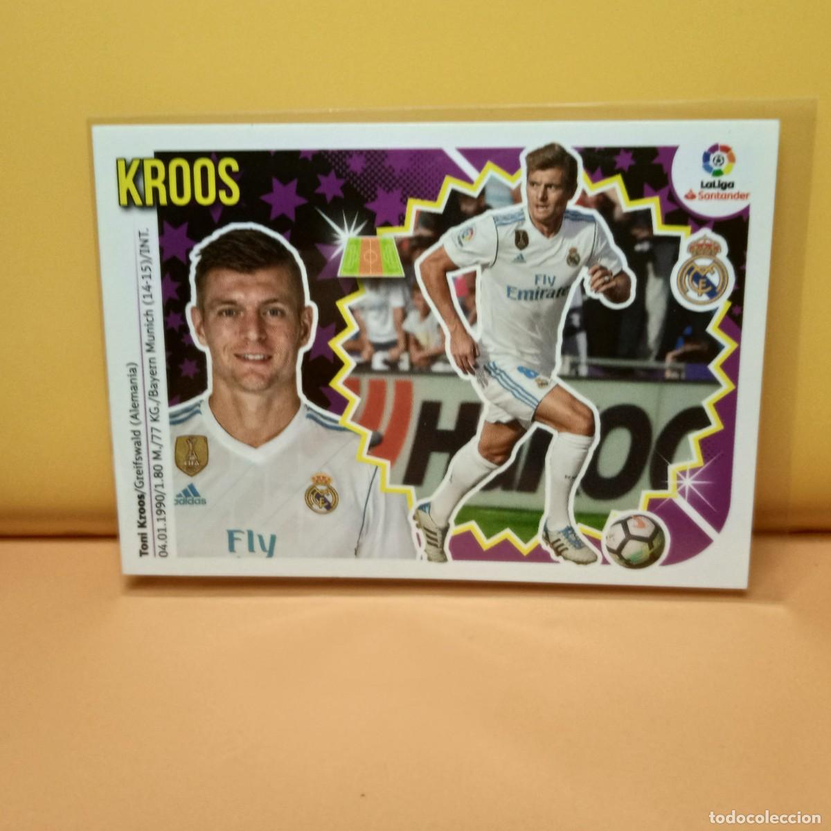 Cromos de Futebol: EDICIONES ESTE 2018 2019 18 19 REAL MADRID KROOS 9