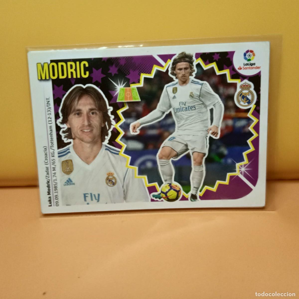 Cromos de Futebol: EDICIONES ESTE 2018 2019 18 19 REAL MADRID MODRIC 10