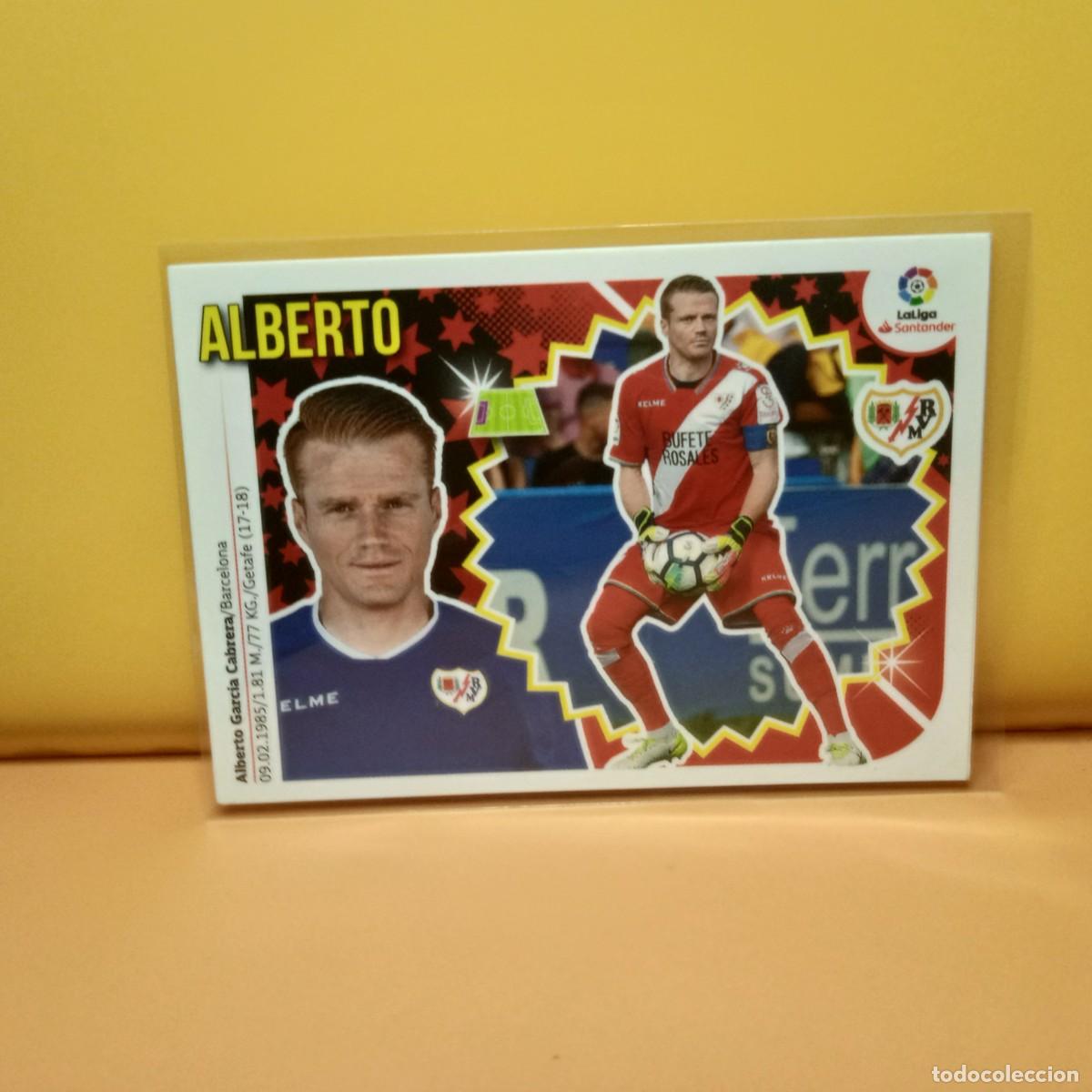 Cromos de Futebol: EDICIONES ESTE 2018 2019 18 19 RAYO VALLECANO ALBERTO 1