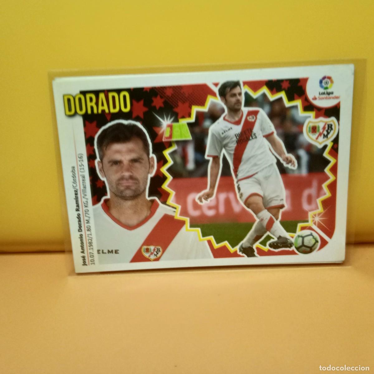 Cromos de f&uacute;tbol: EDICIONES ESTE 2018 2019 18 19 RAYO VALLECANO DORADO 5