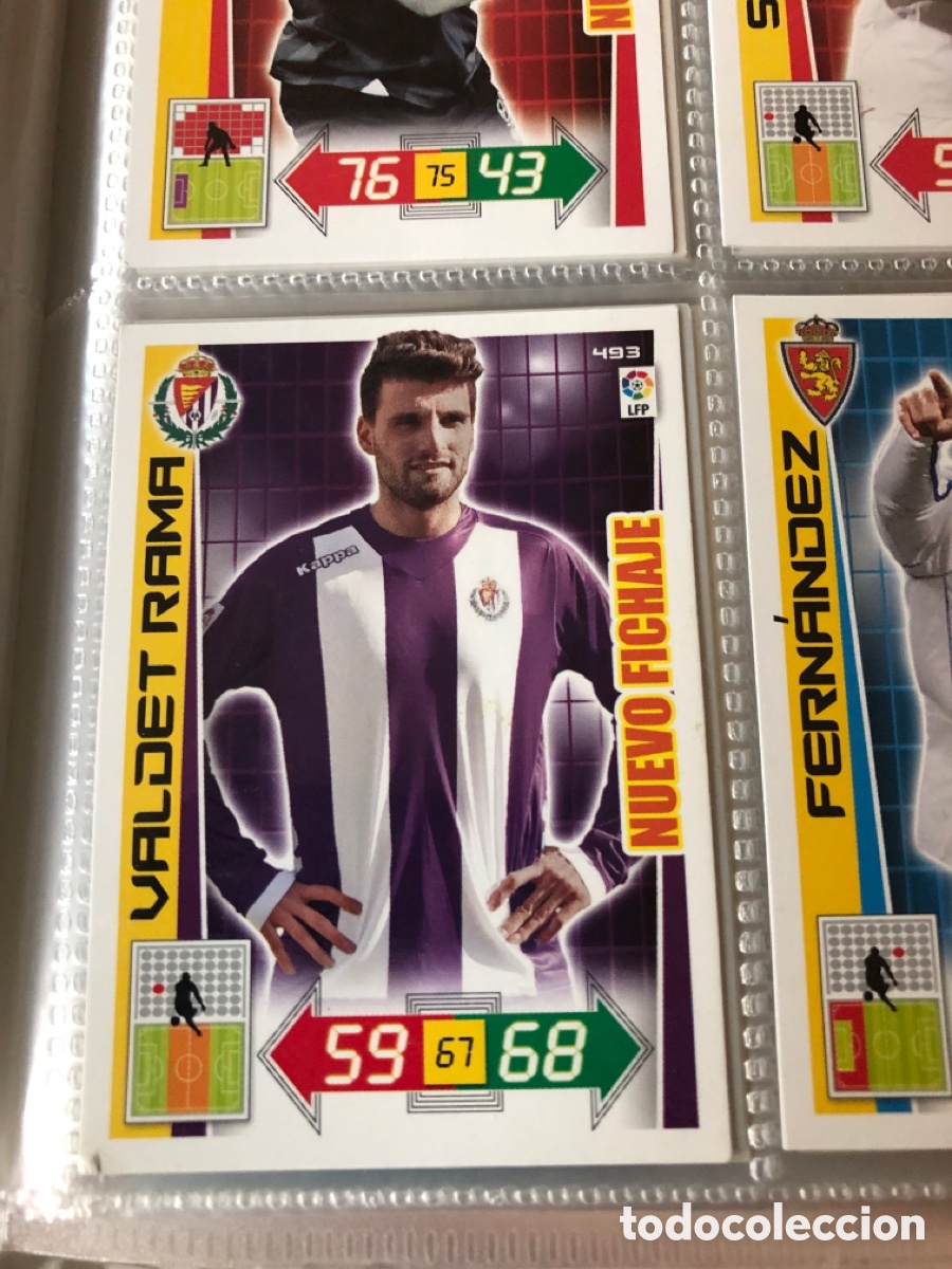 Cromos de f&uacute;tbol: Adrenalyn 2012 2013 nuevo fichaje valdetrama 483 Valladolid