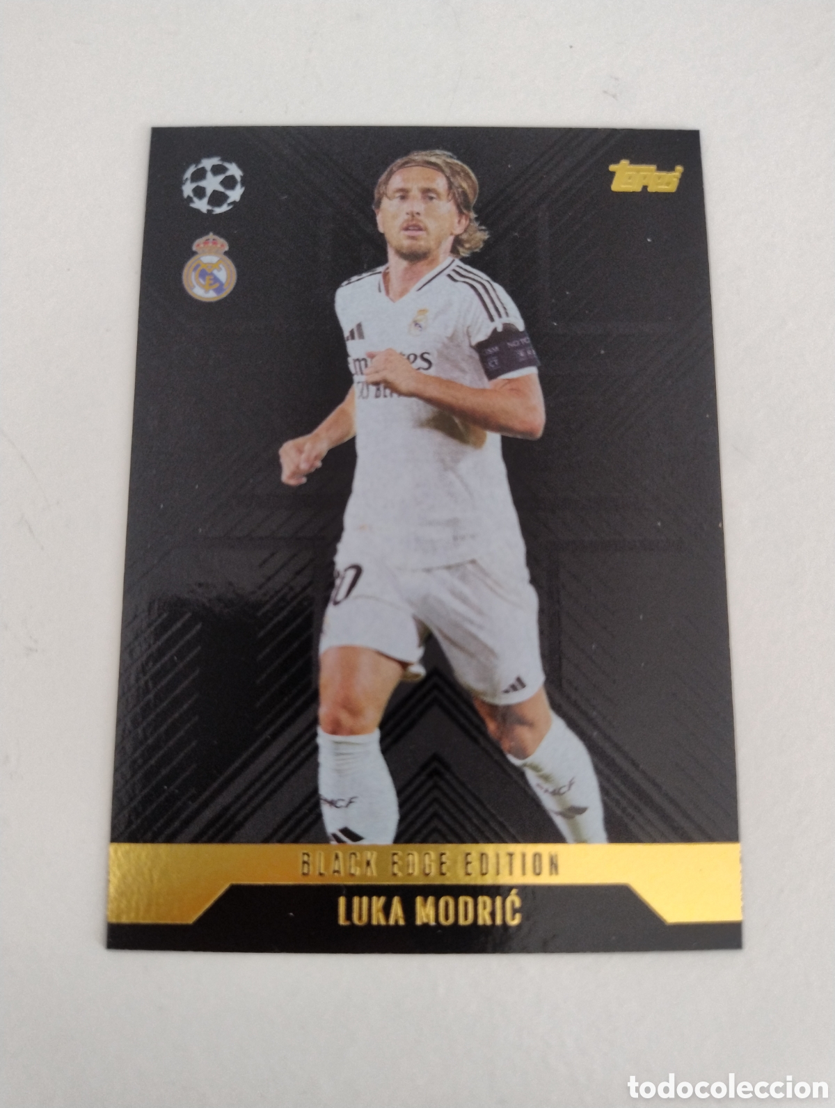 Fu&szlig;ball-Sticker: BLA 1 - Modric - Real Madrid - Topps Match Attax Extra 2024 - 2025 Black Edge Edition