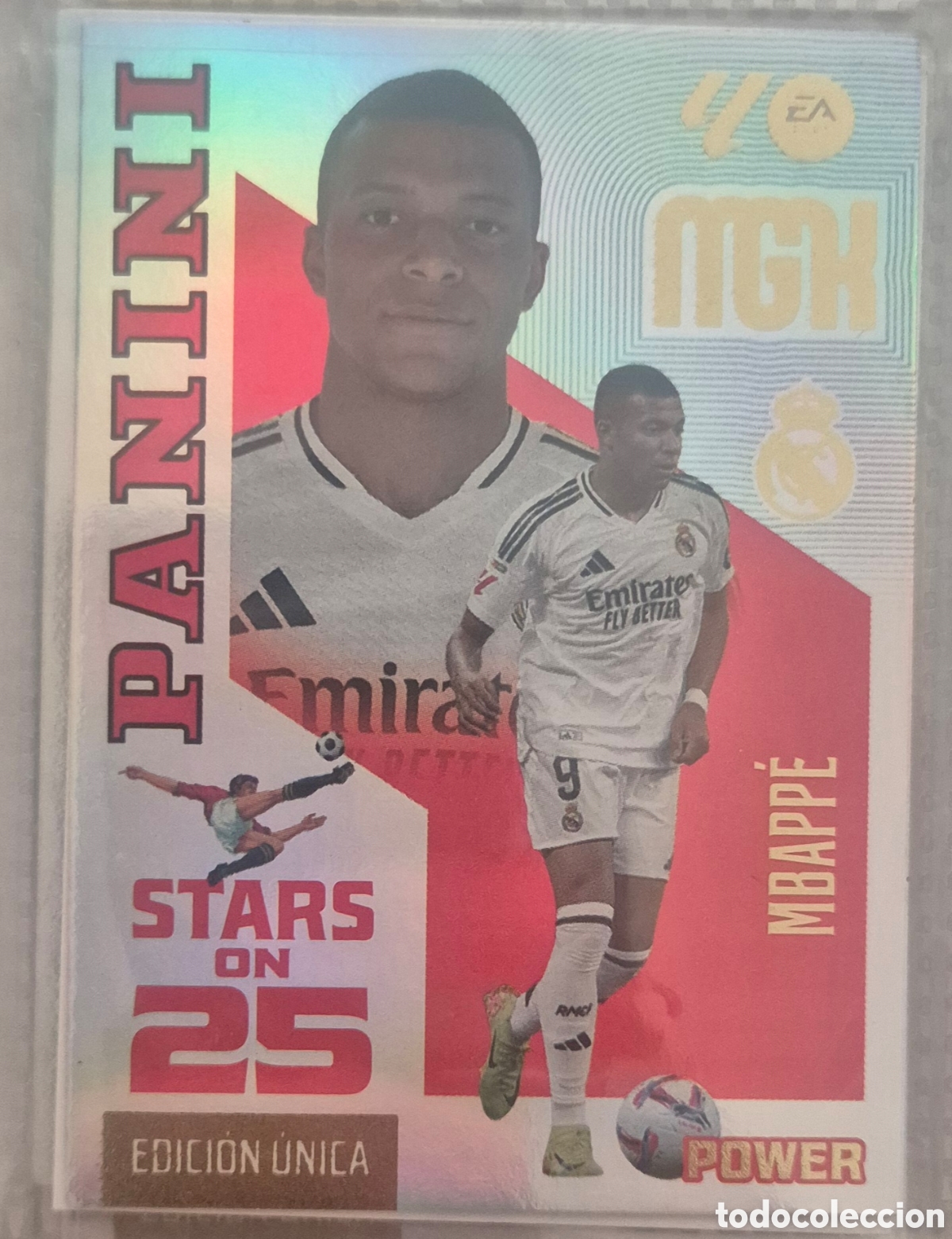 Figurine di Calcio: Mbappe madrid edicion unica stars on 25 megacracks 26 27
