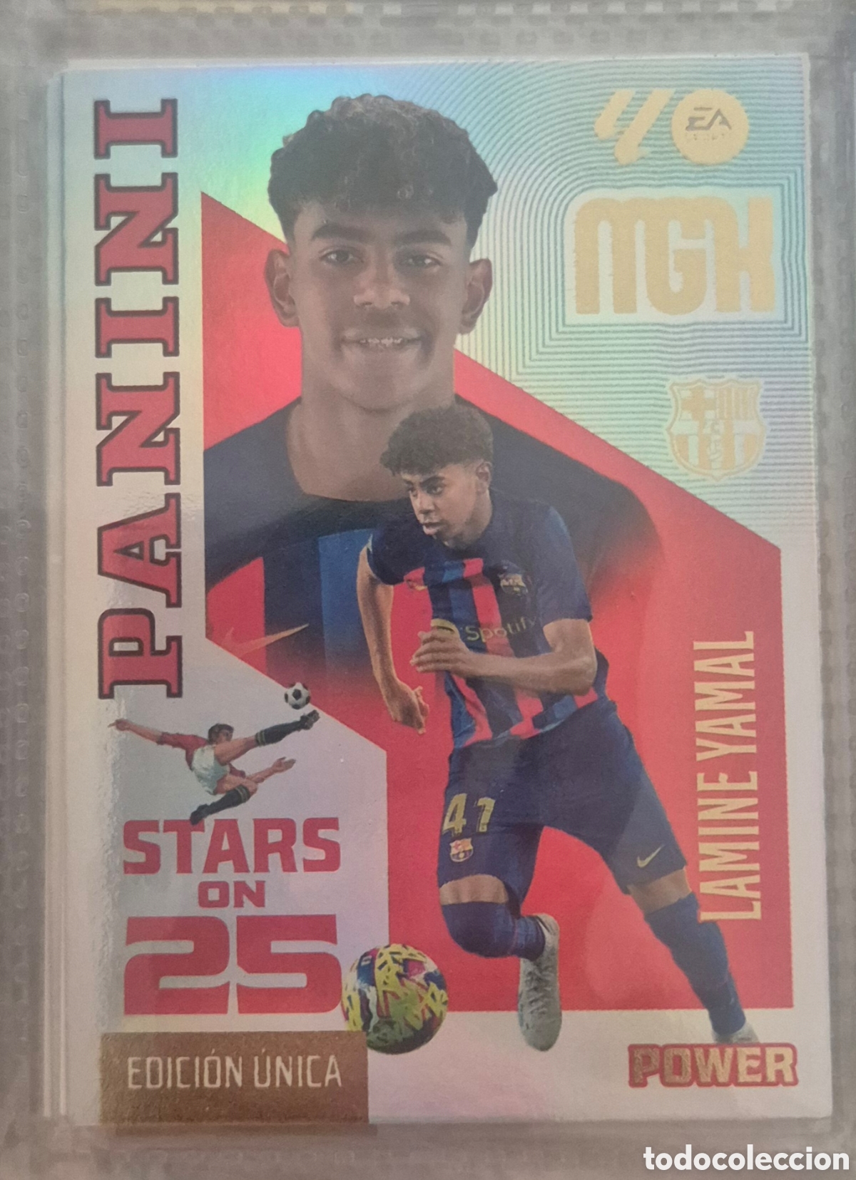 Football Stickers: Lamine yamal barcelona edicion unica stars on 25 megacracks 26 27