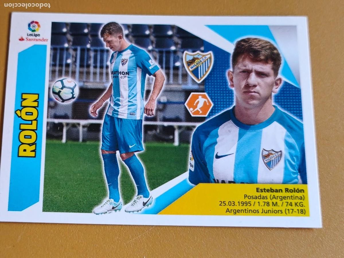 Cromos de f&uacute;tbol: rolon, liga 2017 18 ultimos fichajes