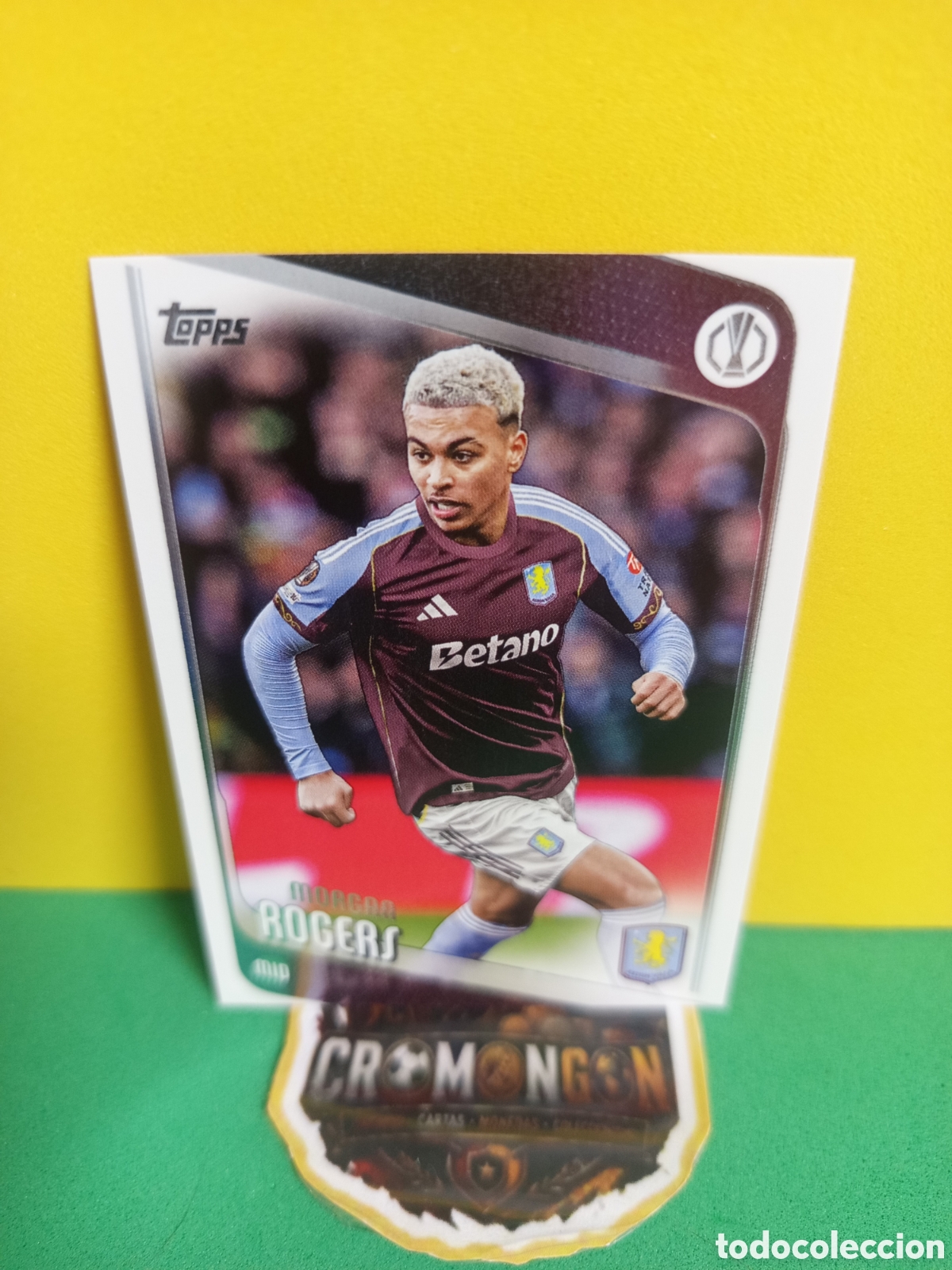Fu&szlig;ball-Sticker: ❇️ CROMO ⚽ MORGAN ROGERS TOPPS FLAGSHIP 2025 2026 25 26 - ASTON VILLA ❇️