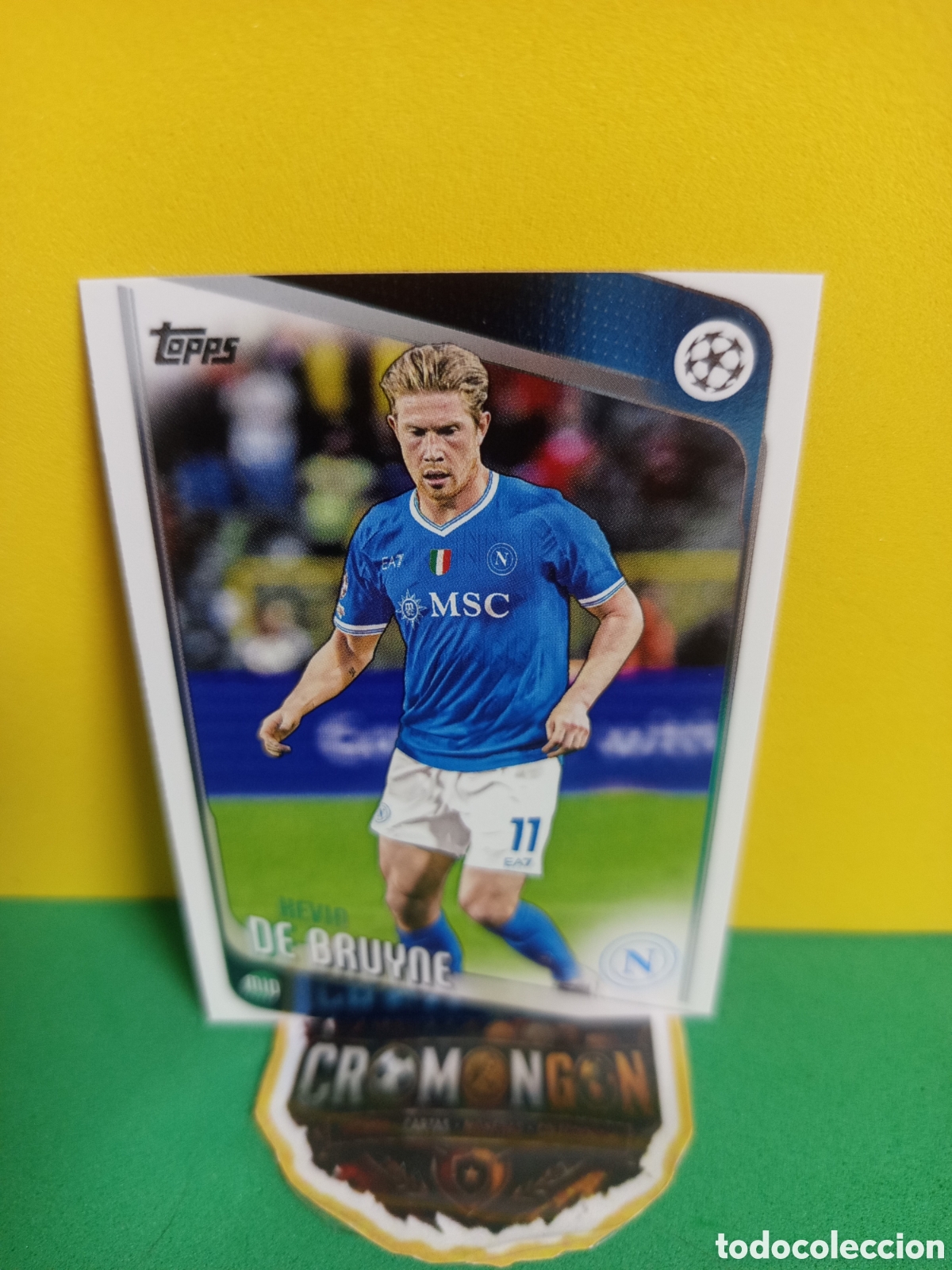 Fu&szlig;ball-Sticker: ❇️ CROMO ⚽ DE BRUYNE TOPPS FLAGSHIP 2025 2026 25 26 - N&Aacute;POLES ❇️