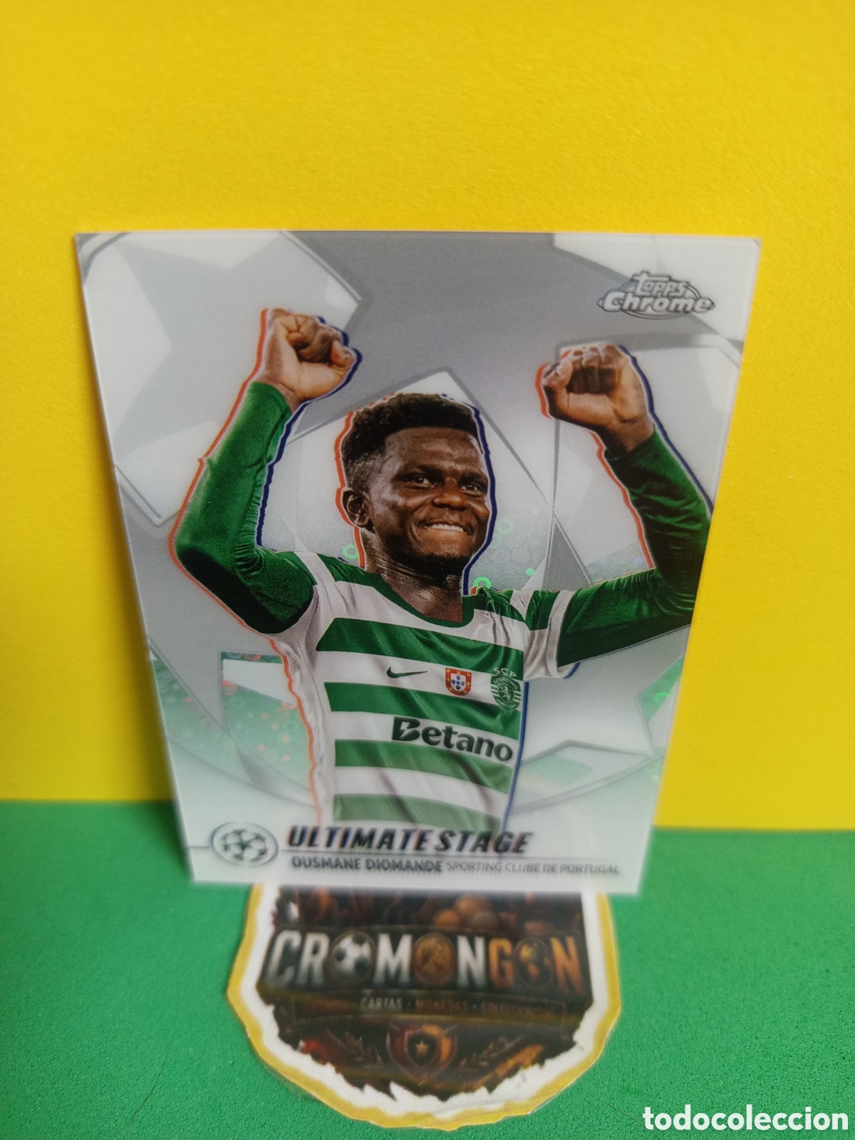Fu&szlig;ball-Sticker: ❇️ CROMO ⚽ DIOMANDE ULTIMATE STAGE CHROME TOPPS FLAGSHIP 2025 2026 25 26 - SPORTING CLUB ❇️