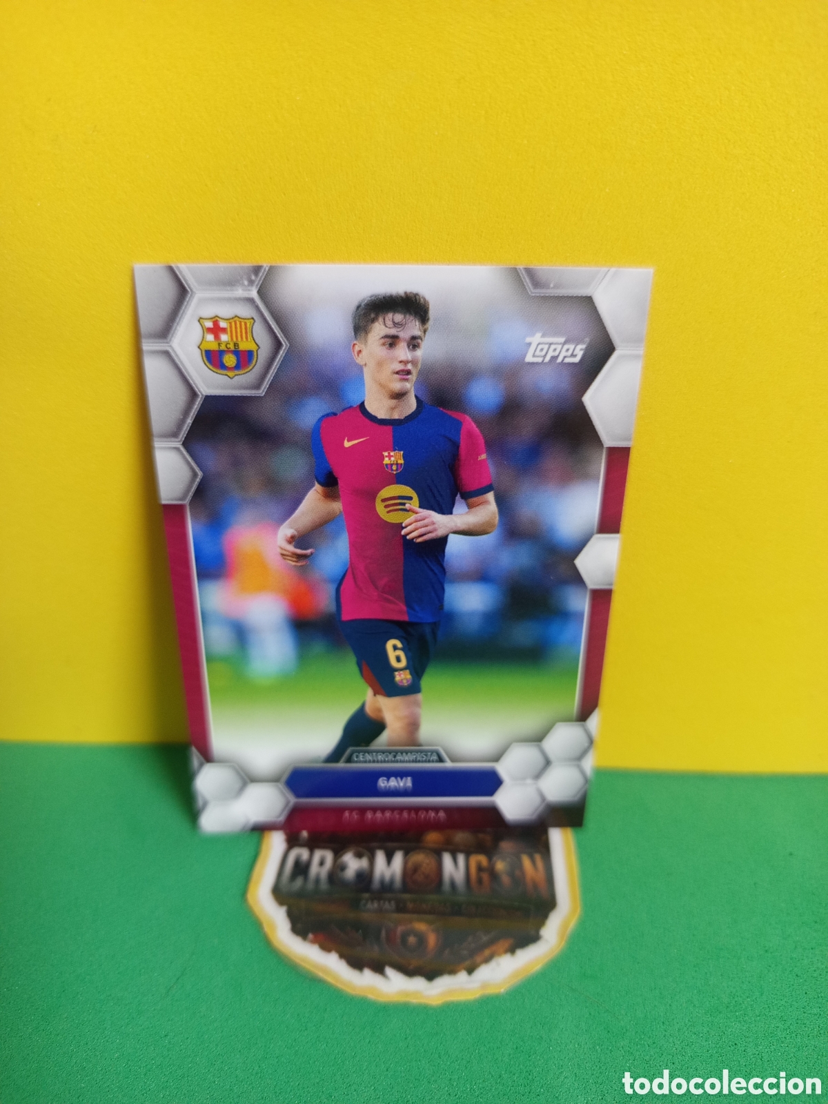 Fu&szlig;ball-Sticker: ❇️ CROMO ⚽ CARD GAVI FC BARCELONA TOPPS SET 2024 2025 24 25 ❇️