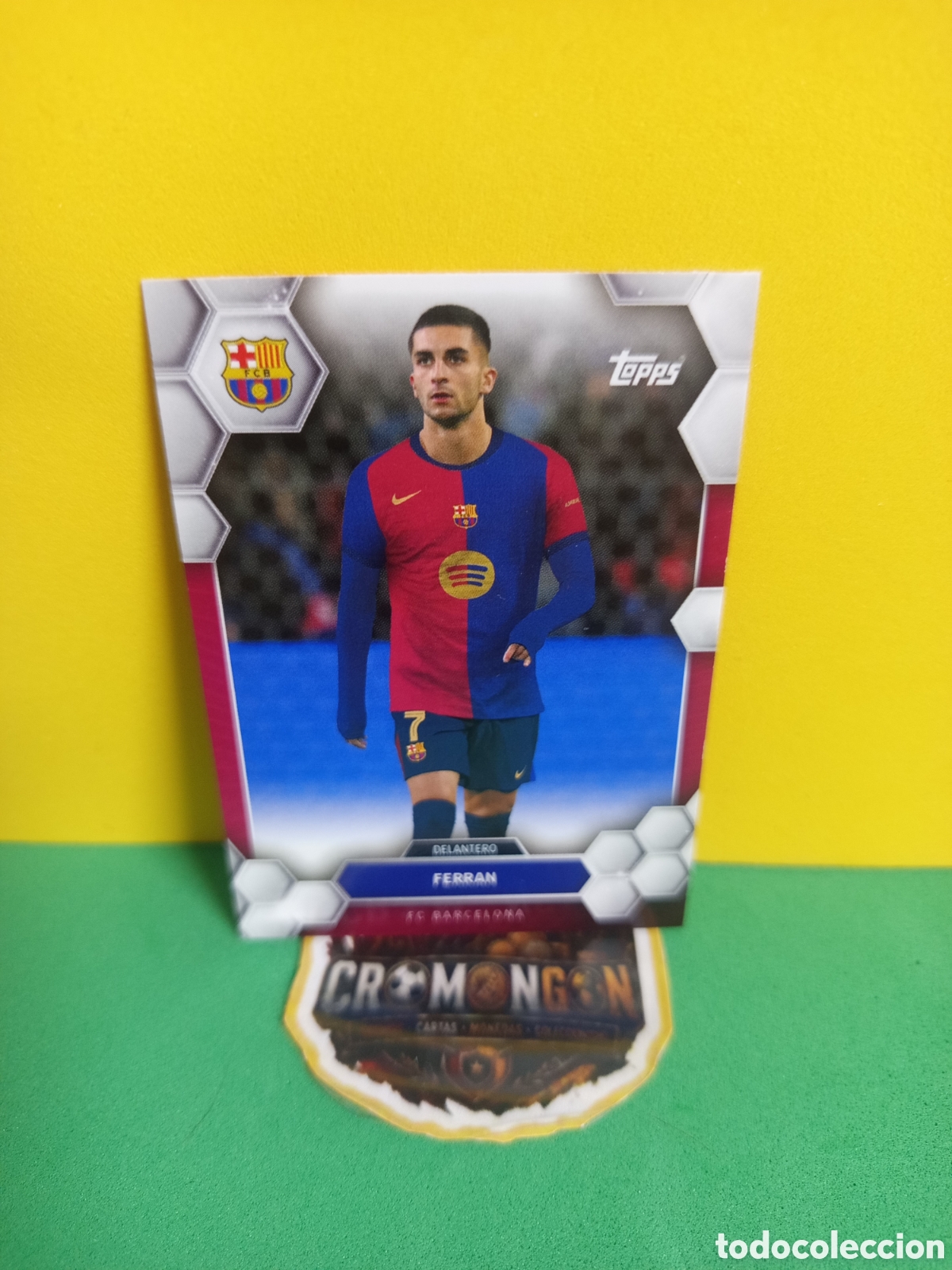 Fu&szlig;ball-Sticker: ❇️ CROMO ⚽ CARD FERRAN TORRES FC BARCELONA TOPPS SET 2024 2025 24 25 ❇️