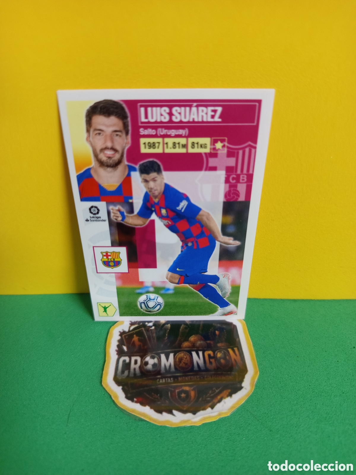 Fu&szlig;ball-Sticker: ❇️ CROMO ⚽ LUIS SU&Aacute;REZ LIGA ESTE 2020 2021 20 21 - FC BARCELONA ❇️
