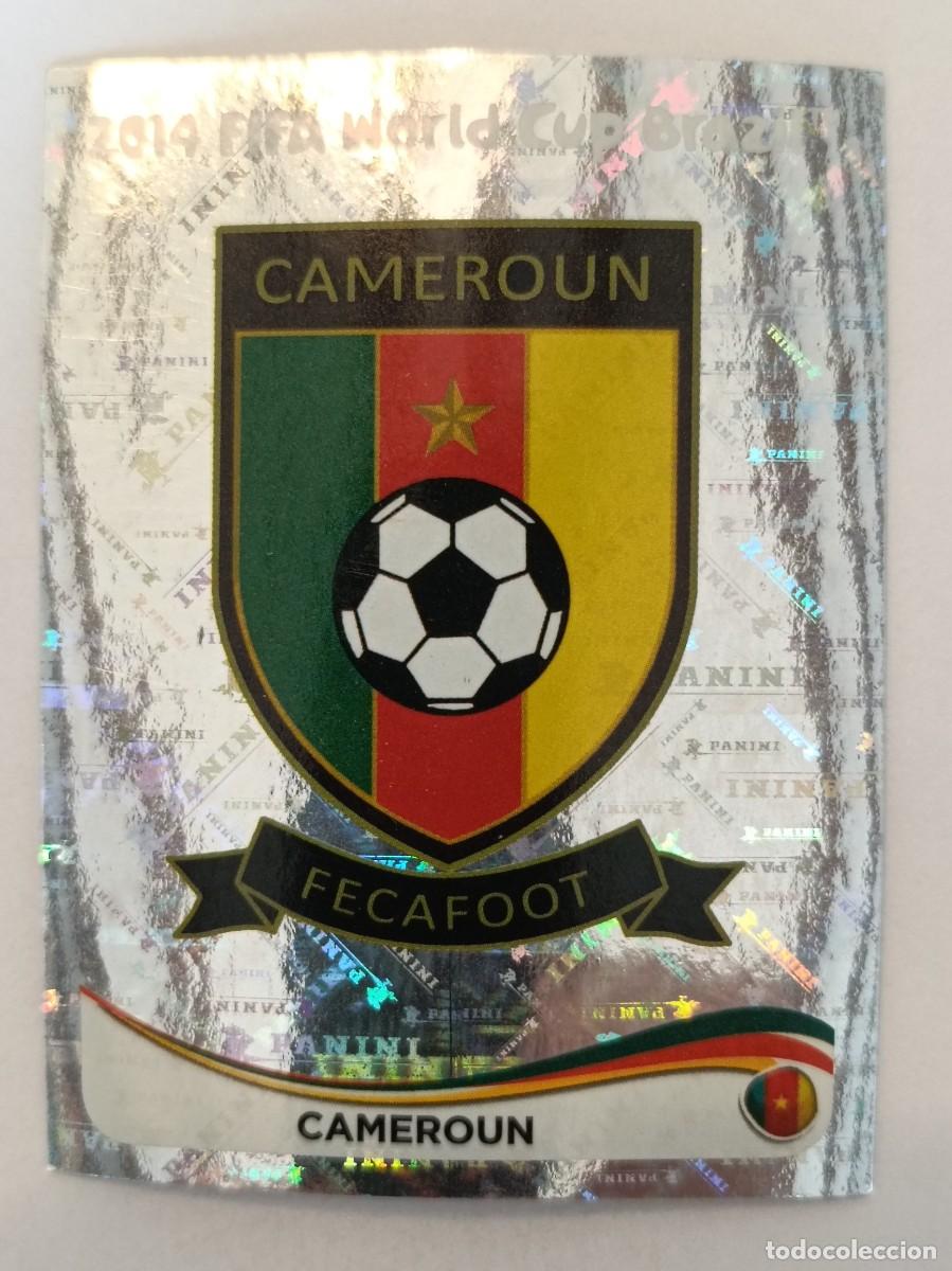 Cromos de f&uacute;tbol: #89 ESCUDO (CAMERUN) MUNDIAL BRASIL 2014 PANINI