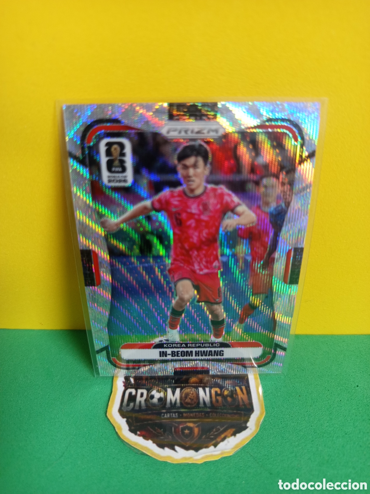 Cromos de f&uacute;tbol: ❇️ CROMO ⚽ CARD IN-BEOM HWANG PARALELO PRIZM MUNDIAL 2026 - KOREA ❇️