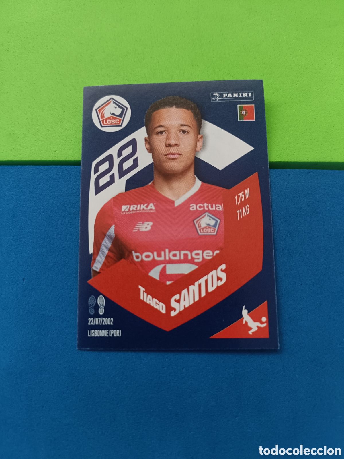 Cromos de f&uacute;tbol: Panini Foot France stickers 2023 2024 23 24 - 117 Santos
