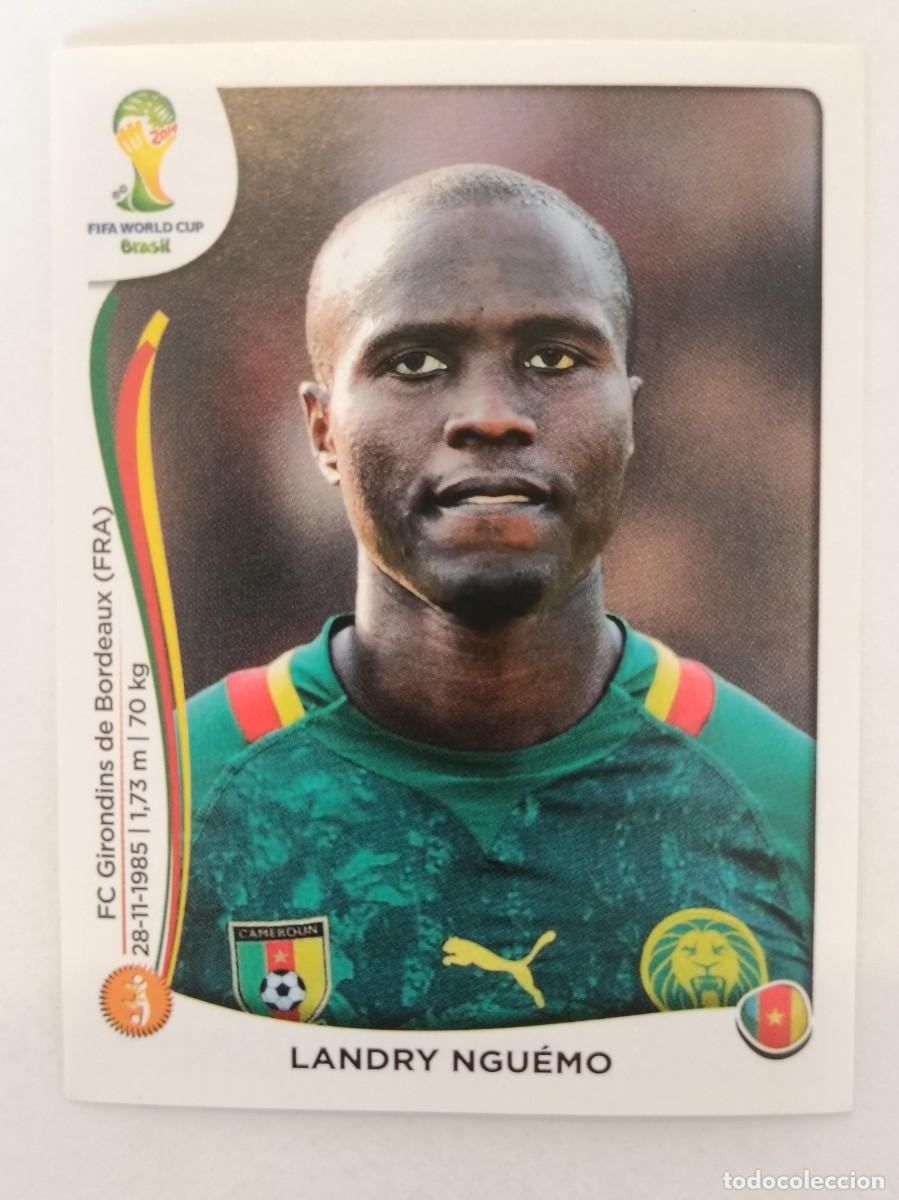 Cromos de f&uacute;tbol: #102 NGUEMO (CAMERUN) MUNDIAL BRASIL 2014 PANINI
