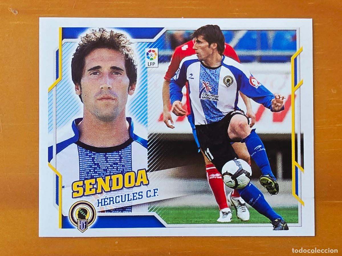 Cromos de f&uacute;tbol: 12 A Sendoa, H&eacute;rcules CF, Panini Ediciones Liga Este 2010 2011 10 11