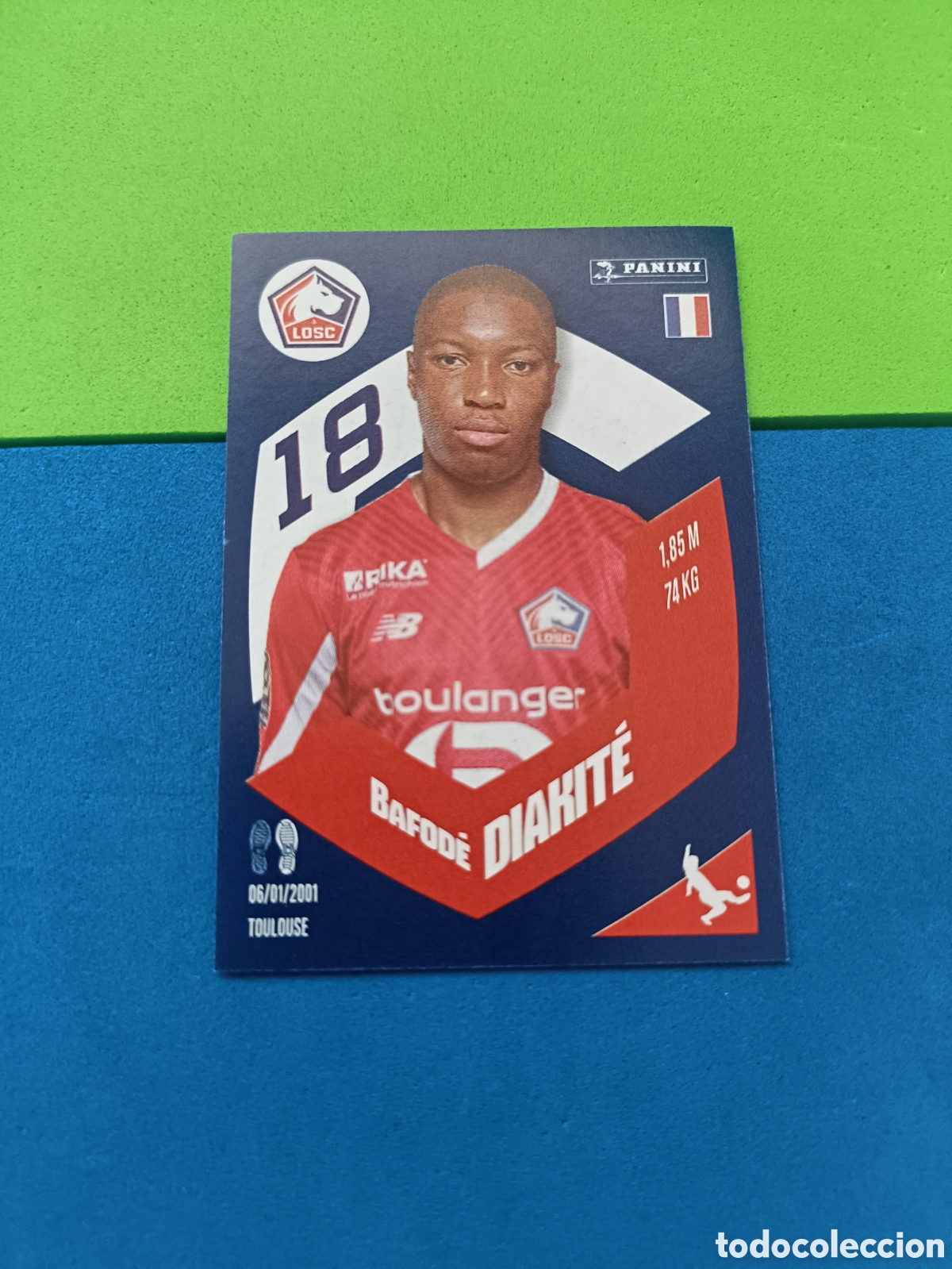 Cromos de f&uacute;tbol: Panini Foot France stickers 2023 2024 23 24 - 115 Diakite