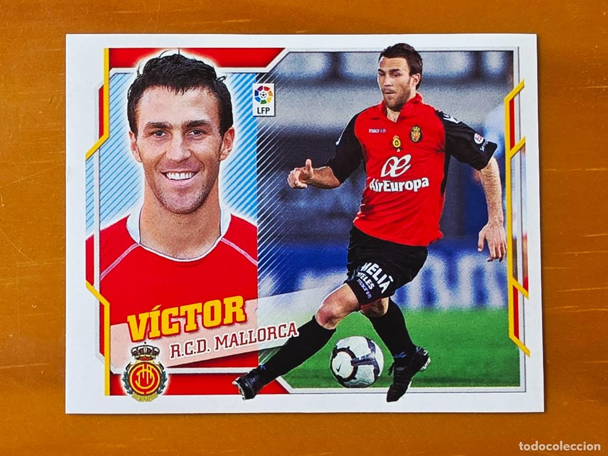 Cromos de f&uacute;tbol: 14 A V&iacute;ctor Casades&uacute;s, RCD Mallorca, Panini Ediciones Liga Este 2010 2011 10 11