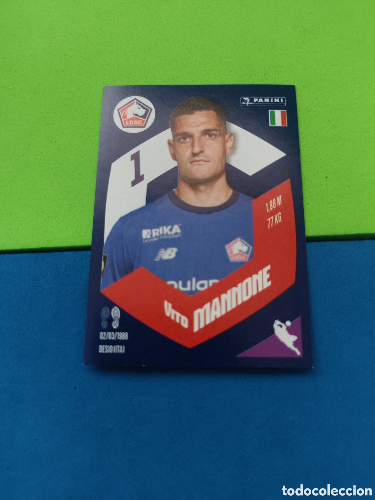 Cromos de f&uacute;tbol: Panini Foot France stickers 2023 2024 23 24 - 113 Mannone