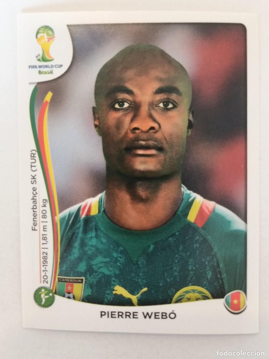 Cromos de f&uacute;tbol: #106 WEBO (CAMERUN) MUNDIAL BRASIL 2014 PANINI