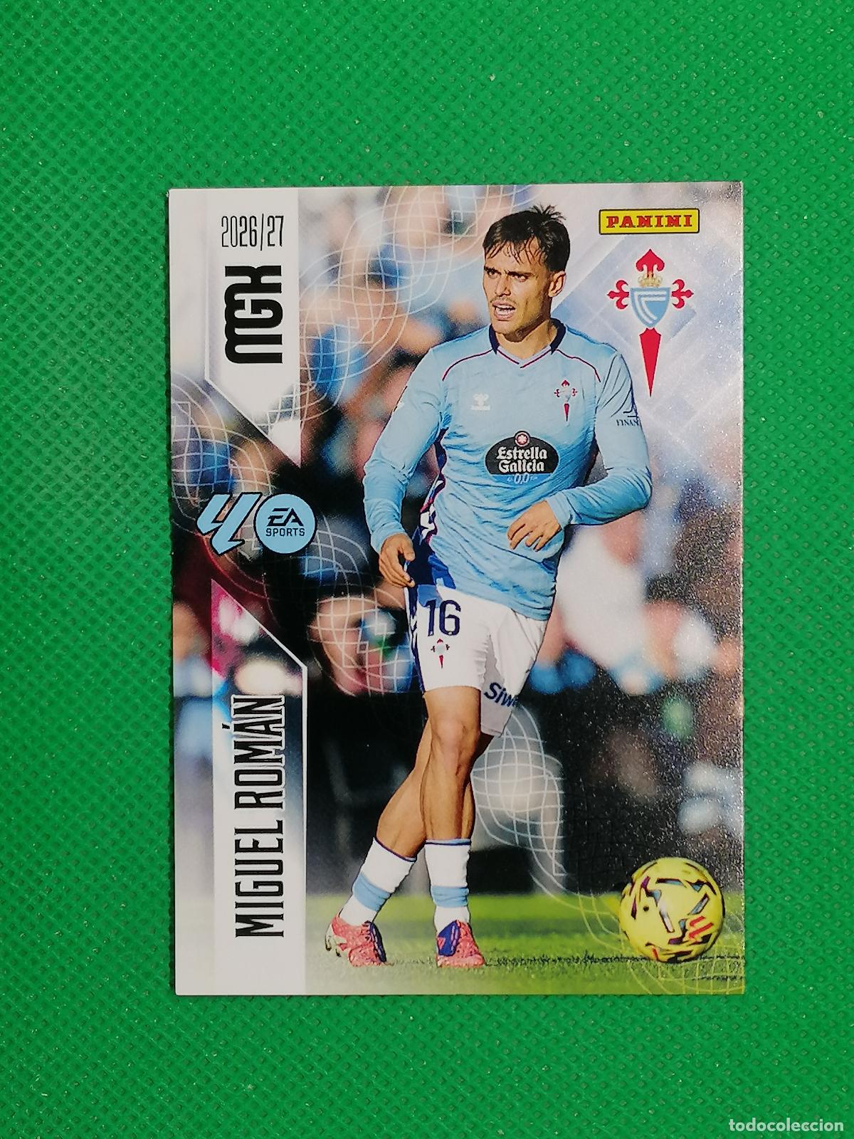 Cromos de Futebol: 119 MIGUEL ROMAN CELTA DE VIGO ⚽ MEGACRACKS LIGA 2026 2027 26 27 ⚽