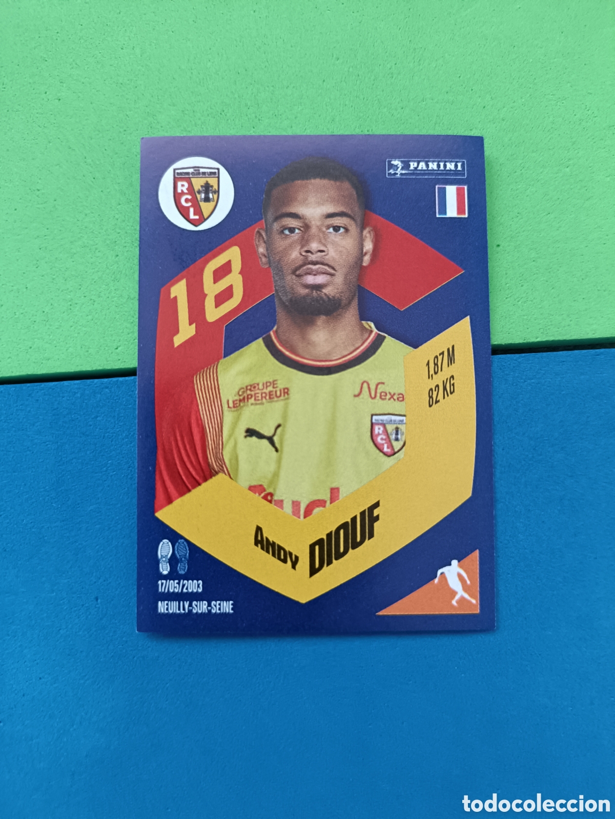 Cromos de Futebol: Panini Foot France stickers 2023 2024 23 24 - 100 Diouf
