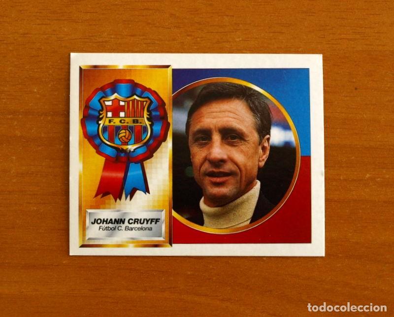 Cromos de f&uacute;tbol: Barcelona - Johann Cruyff Entrenador - Ediciones Este Liga 1994-1995, 94-95 - Nunca Pegado