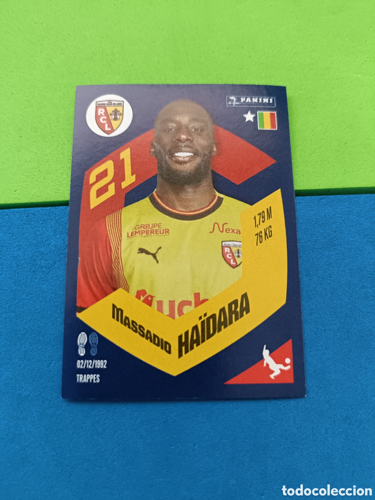 Cromos de f&uacute;tbol: Panini Foot France stickers 2023 2024 23 24 - 96 Ha&iuml;dara