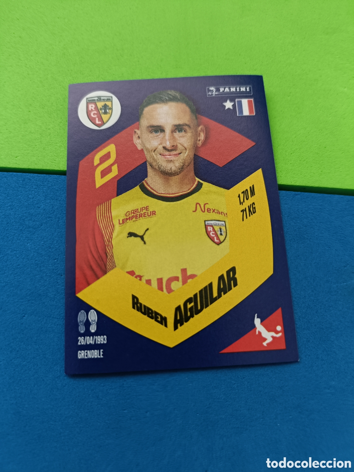 Cromos de f&uacute;tbol: Panini Foot France stickers 2023 2024 23 24 - 92 Aguilar