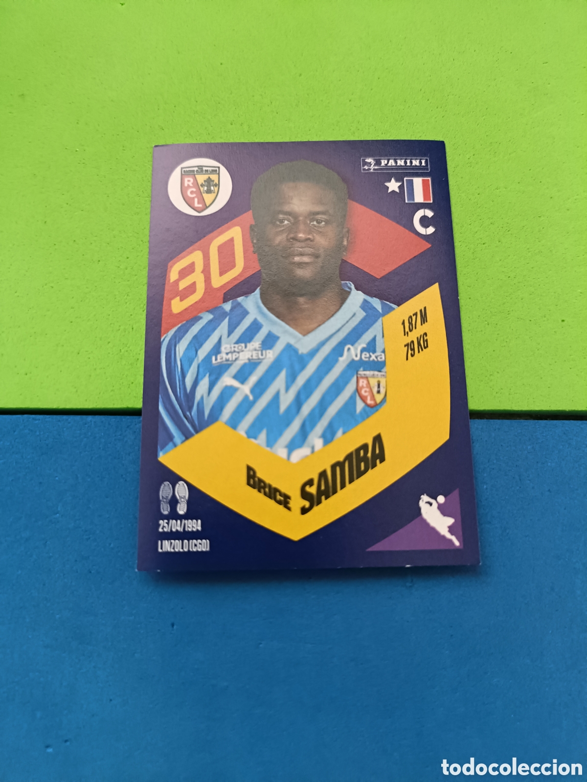 Cromos de f&uacute;tbol: Panini Foot France stickers 2023 2024 23 24 - 91 Samba