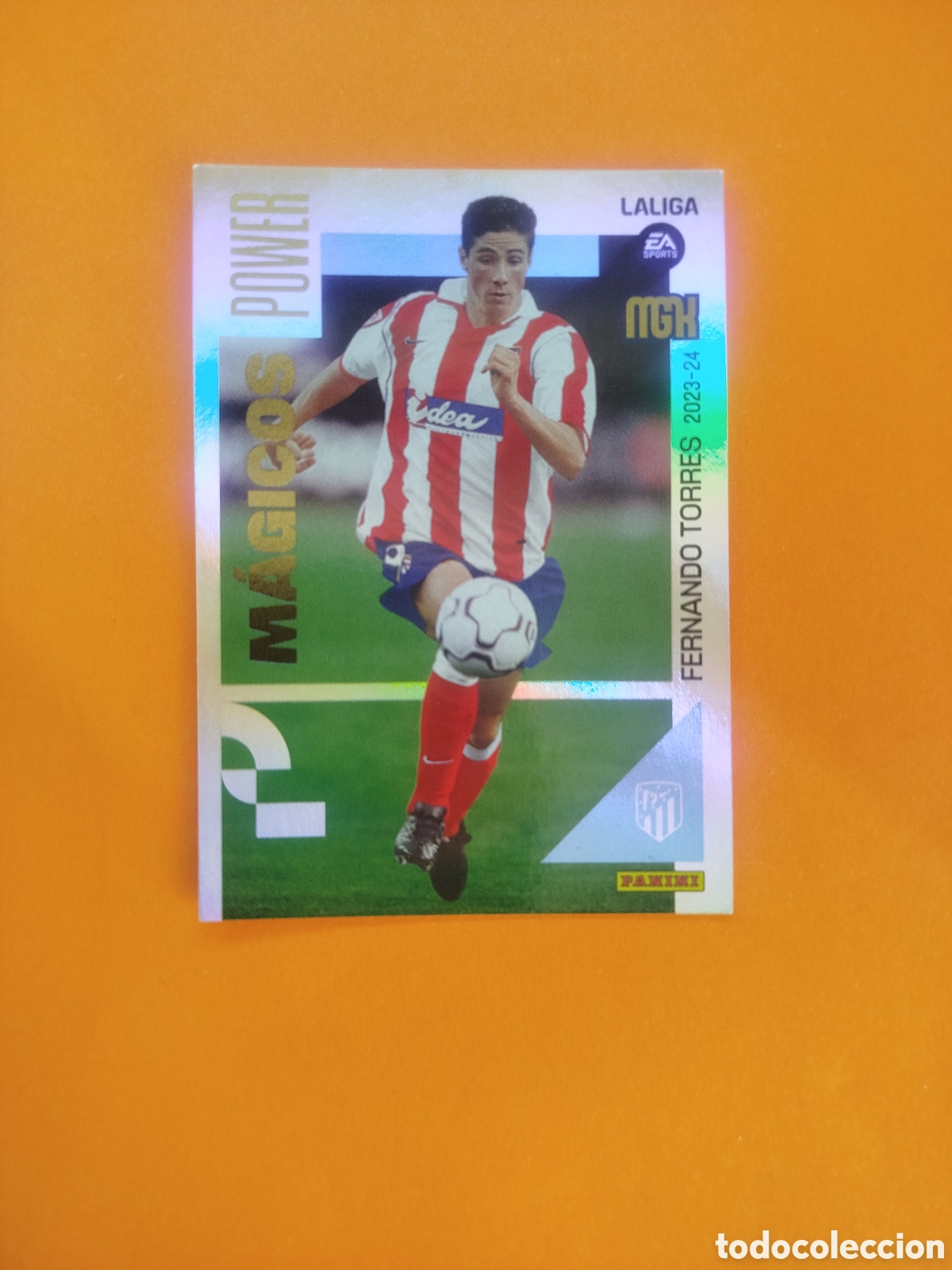Cromos de Futebol: FERNANDO TORRES P436 MAGICOS POWER ATLETICO MADRID MEGACRACKS 23-24