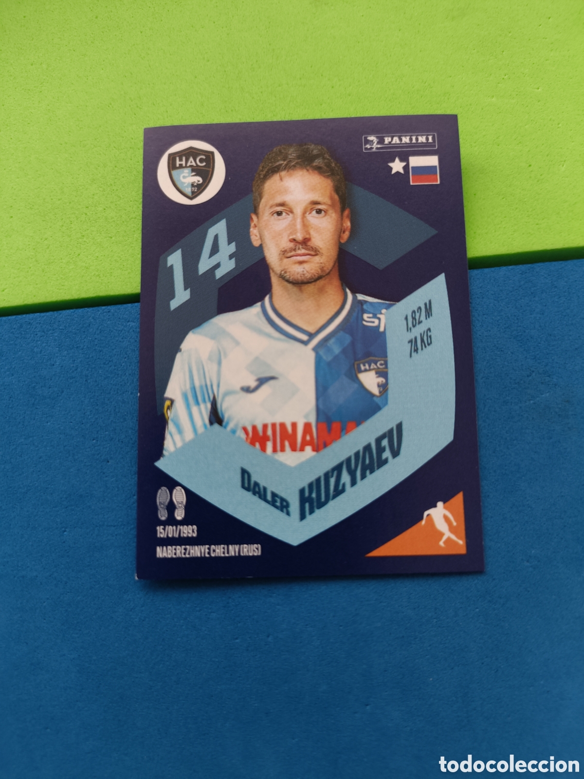 Cromos de f&uacute;tbol: Panini Foot France stickers 2023 2024 23 24 - 76 Kuzuaev