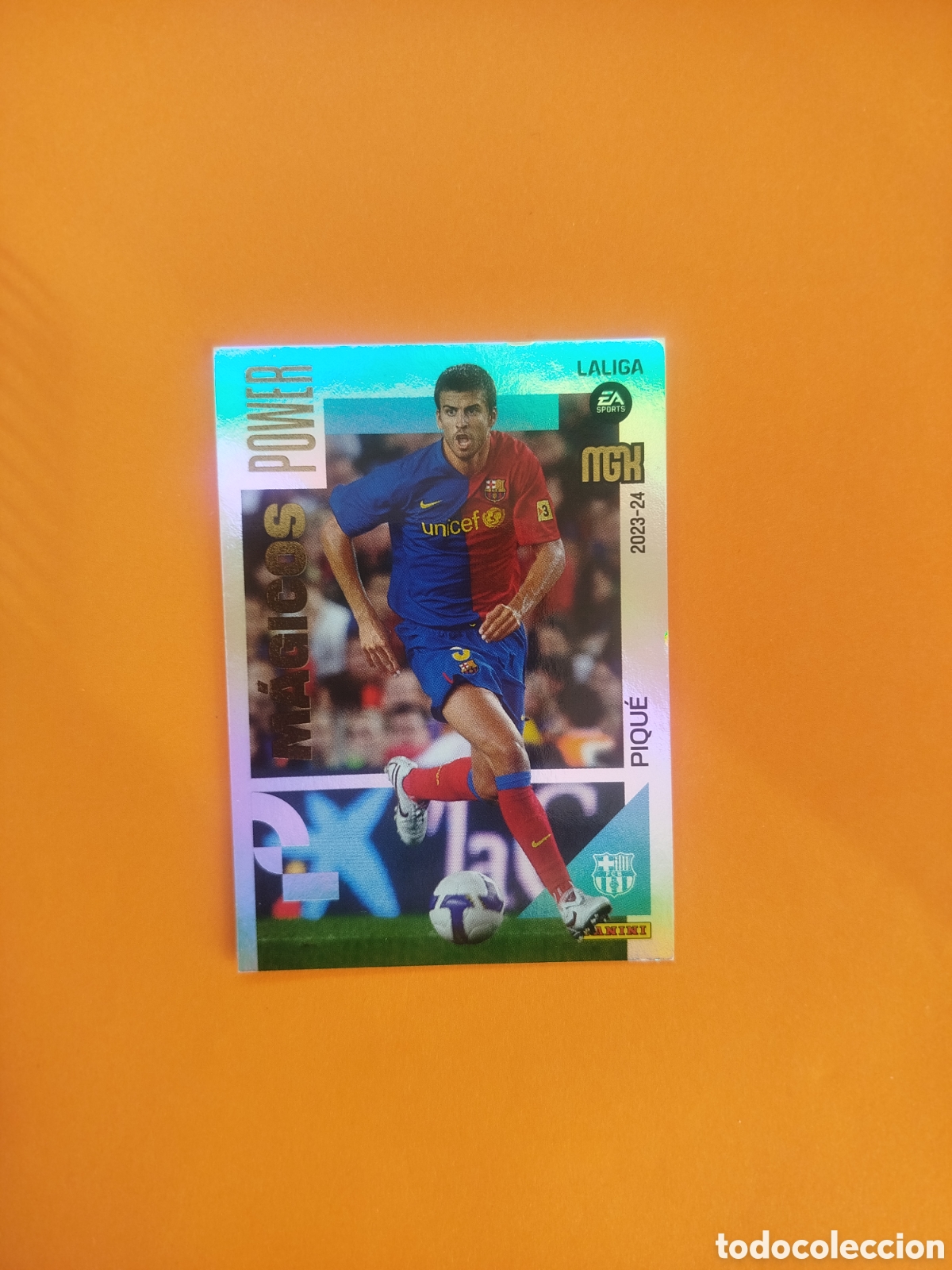 Cromos de Futebol: PIQUE P440 MAGICOS POWER BARCELONA MEGACRACKS 23-24