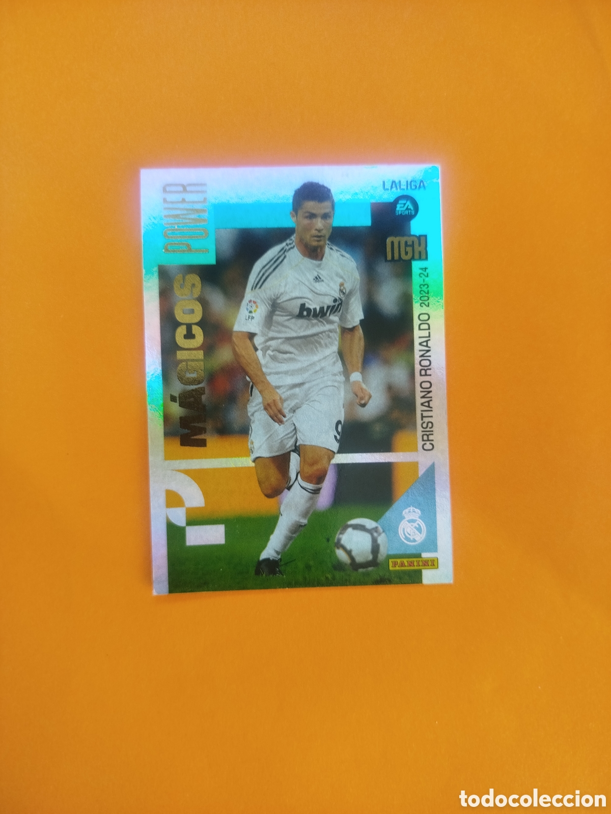 Cromos de Futebol: CRISTIANO RONALDO P435 MAGICOS POWER REAL MADRID MEGACRACKS 23-24