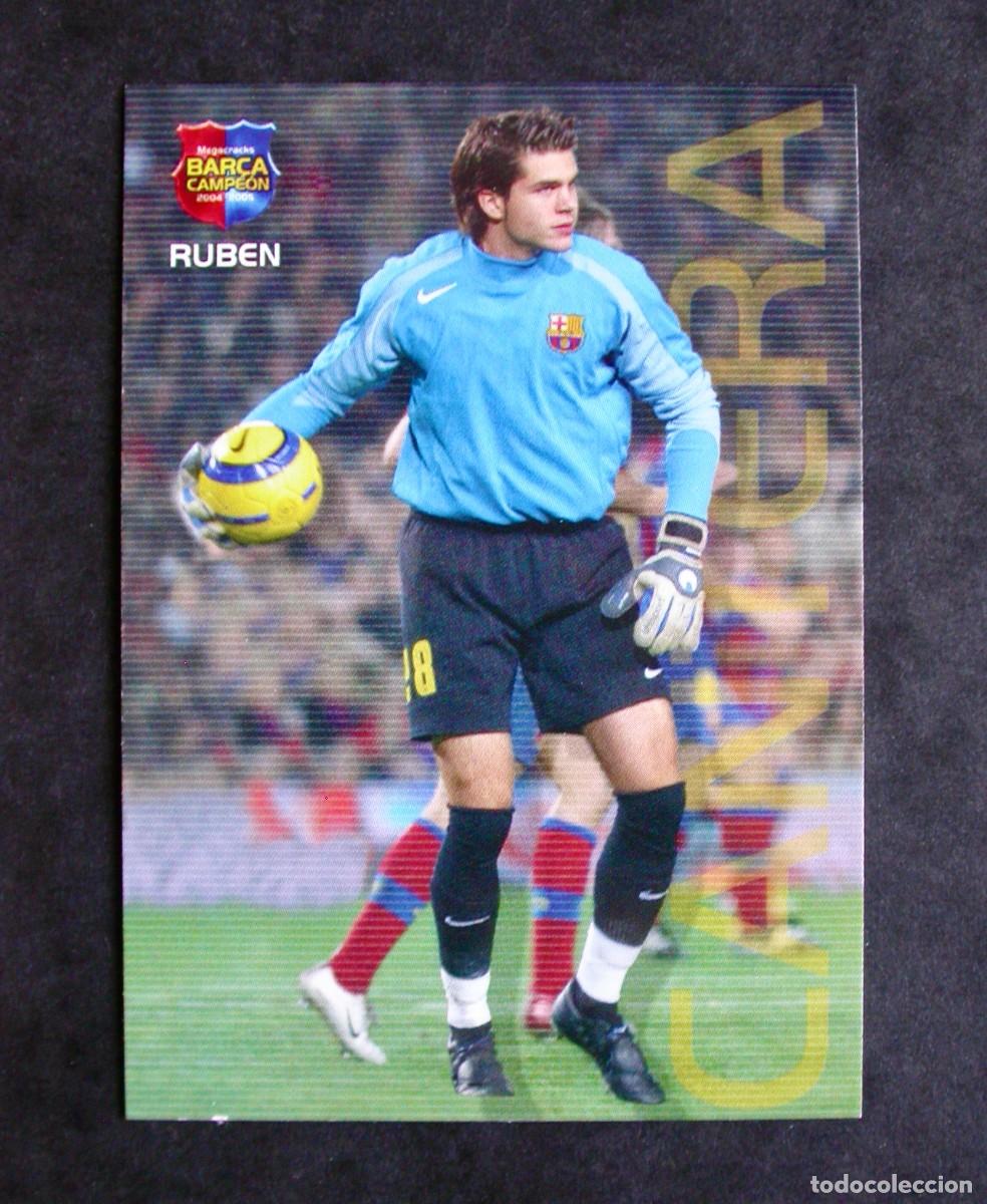 Cromos de f&uacute;tbol: 118 RUB&Eacute;N / FC BARCELONA / MEGACRACKS BAR&Ccedil;A CAMPE&Oacute;N 2004-2005 04-05 / PANIN7