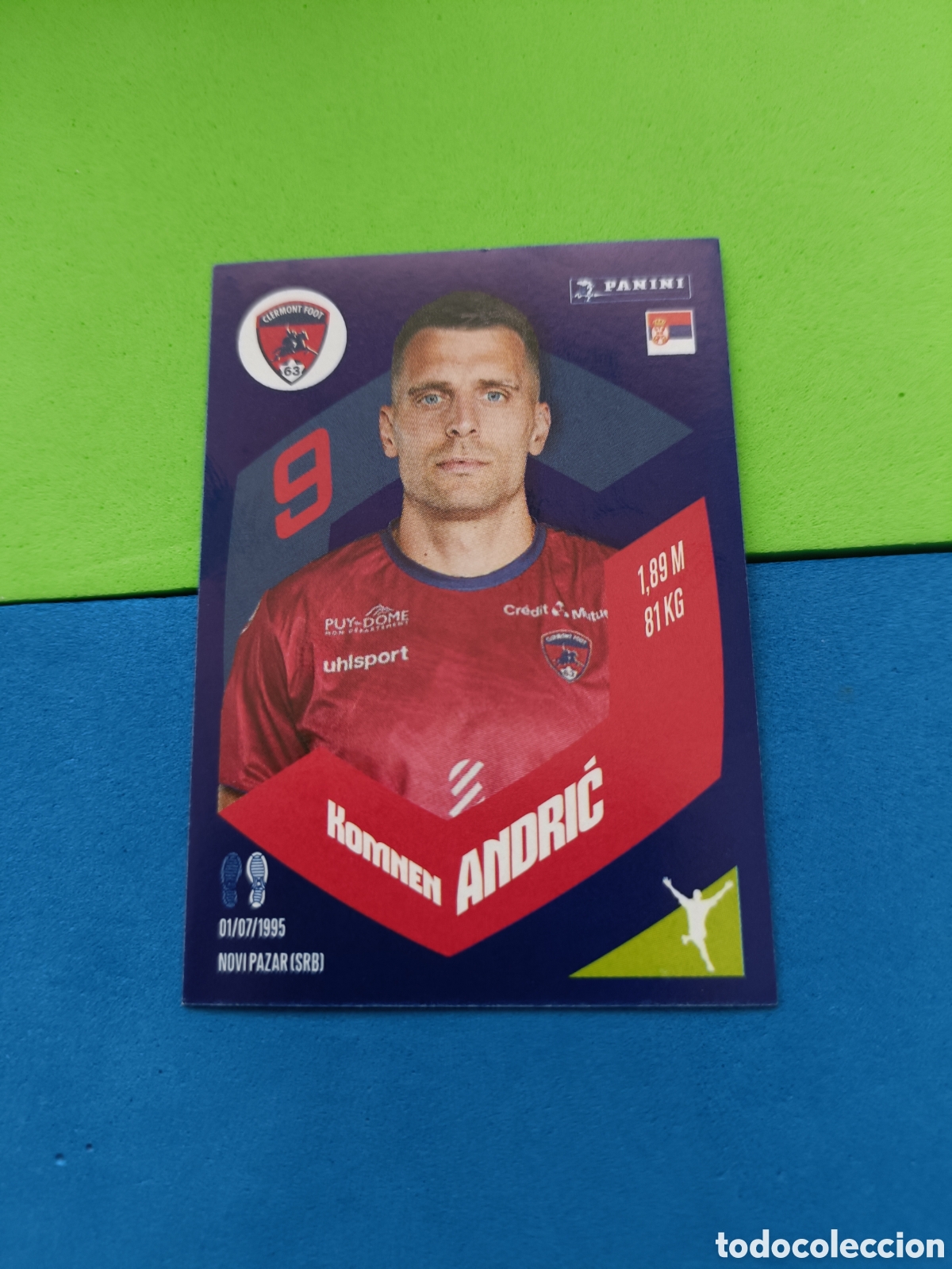 Cromos de f&uacute;tbol: Panini Foot France stickers 2023 2024 23 24 - 61 Andric