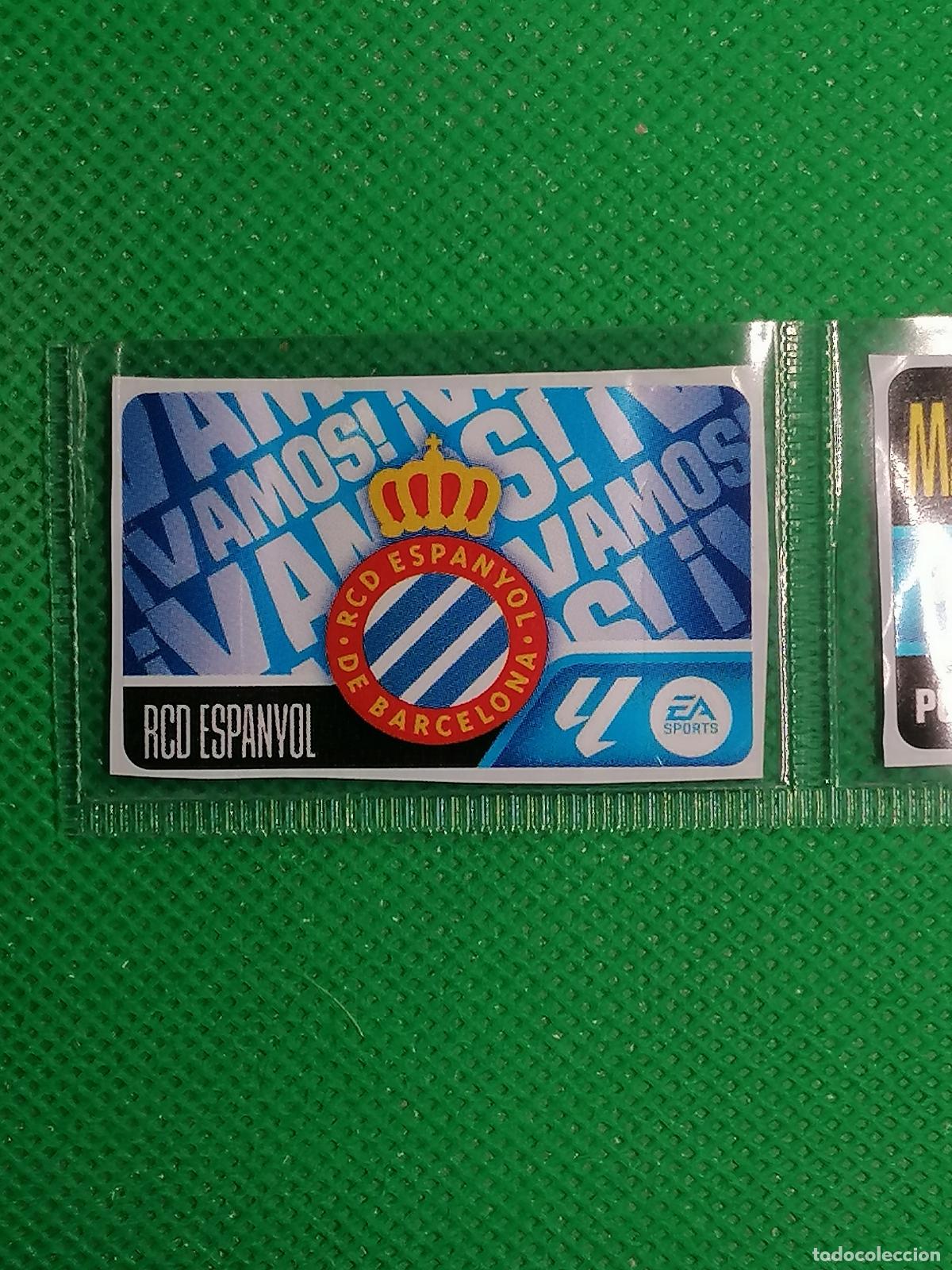 Cromos de f&uacute;tbol: ESCUDO ESPANYOL CHICLES CHICLE SIN PEGAR ⚽ PANINI LIGA ESTE 26 27 2026 2027 ⚽