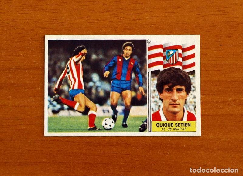 Fu&szlig;ball-Sticker: Atletico de Madrid - Quique Seti&eacute;n - Ediciones Este Liga 1986-1987, 86-87 - Nunca pegado