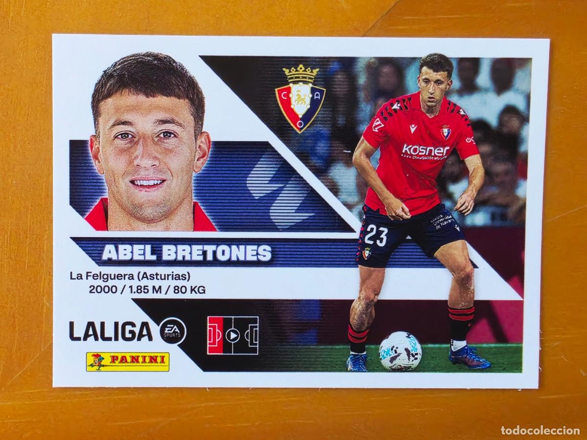 Fu&szlig;ball-Sticker: 9 Abel Bretones, CA Osasuna, Panini Ediciones Liga Este 2026 2027 26 27 sin pegar