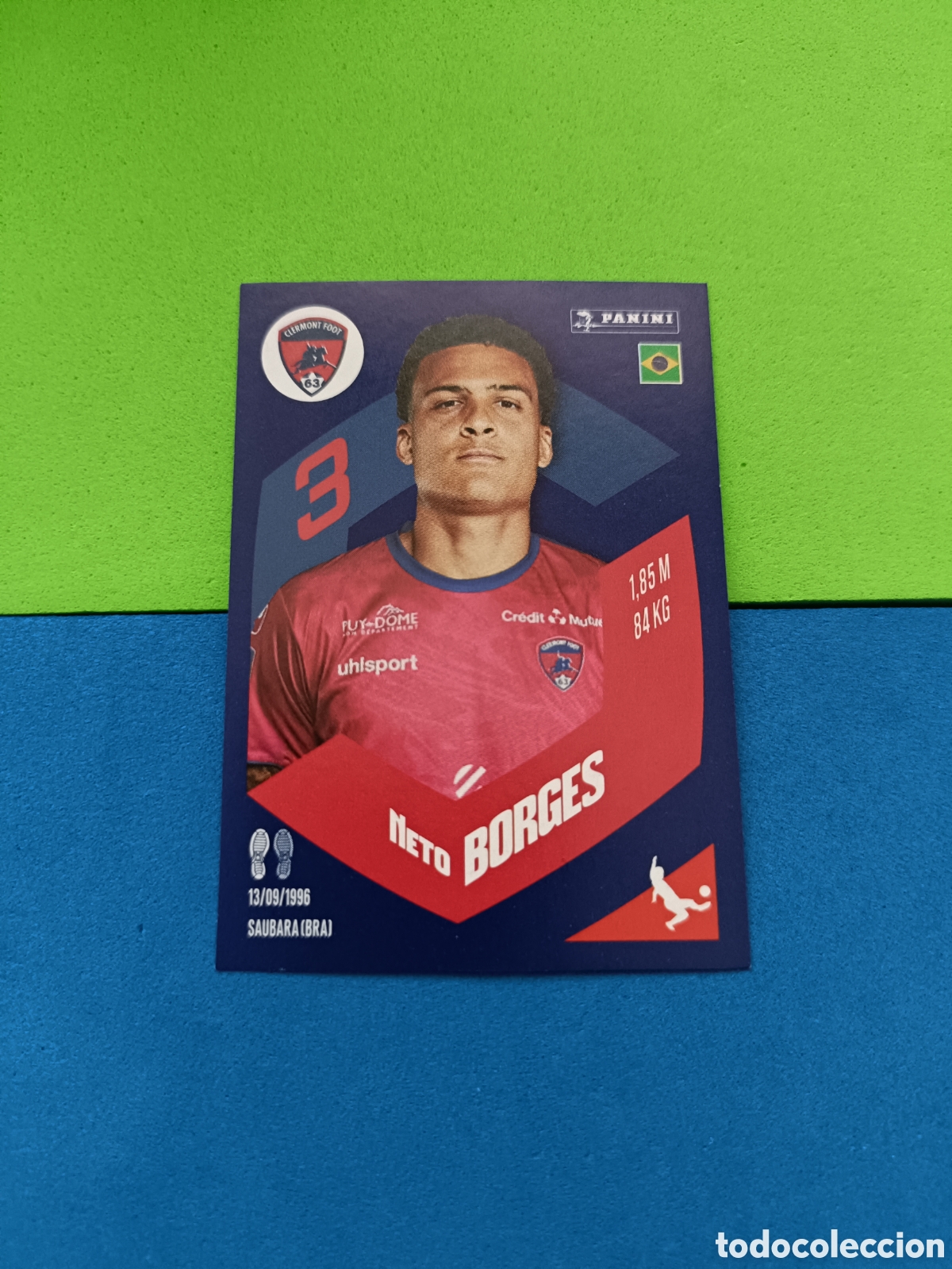 Cromos de f&uacute;tbol: Panini Foot France stickers 2023 2024 23 24 - 48 Borges