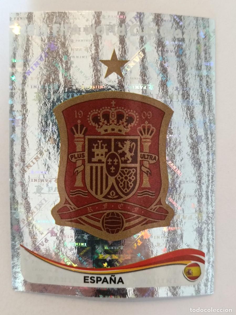 Cromos de f&uacute;tbol: #108 ESCUDO (ESPA&Ntilde;A) MUNDIAL BRASIL 2014 PANINI