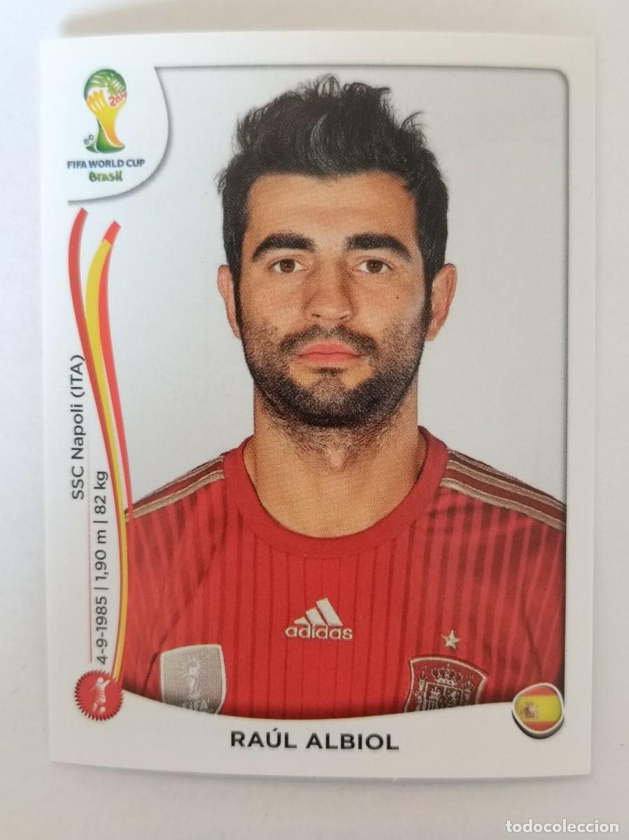 Cromos de Futebol: #113 ALBIOL (ESPA&Ntilde;A) MUNDIAL BRASIL 2014 PANINI